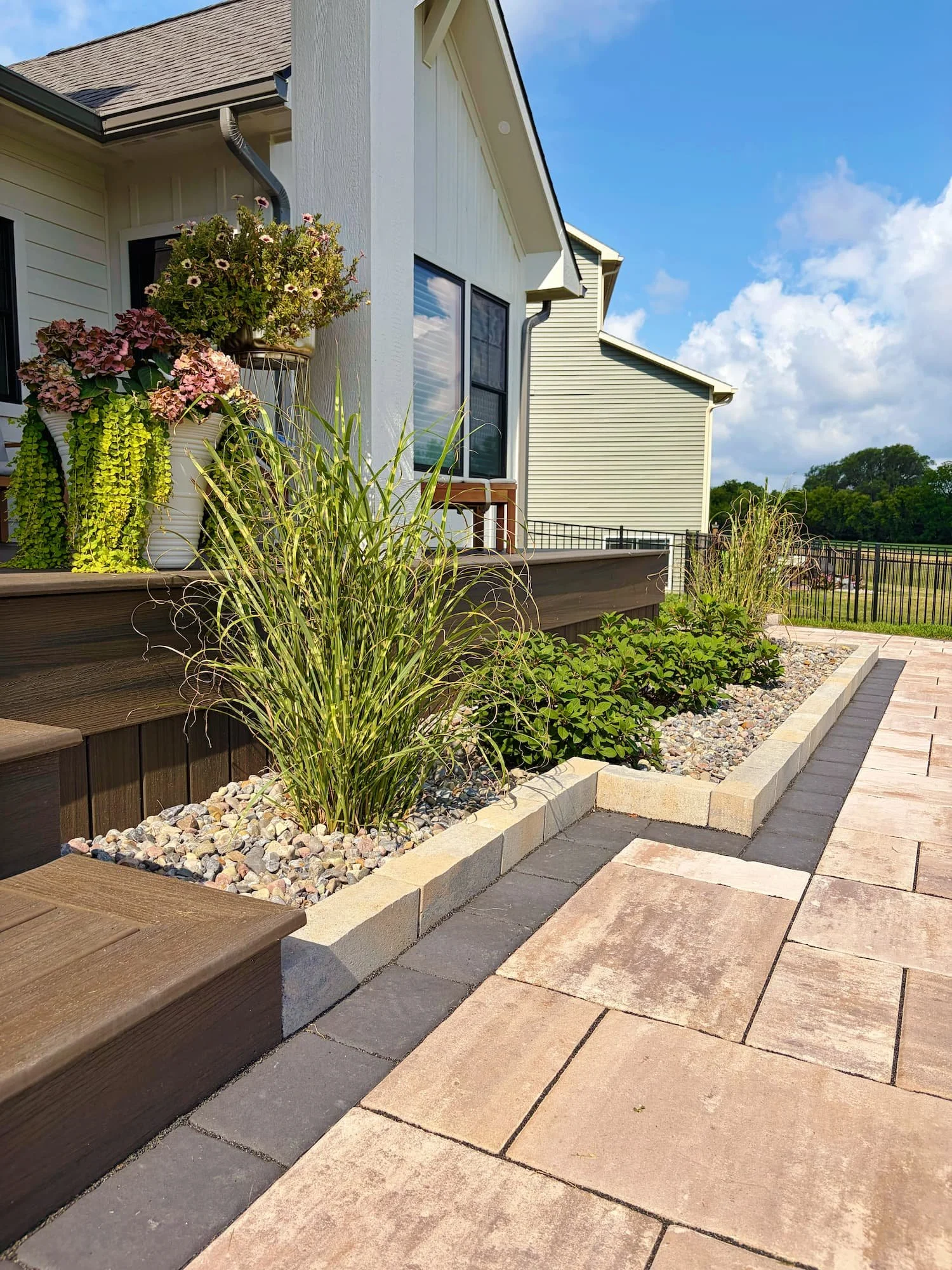 Professionally landscaped residential property with healthy lawn in Central New York