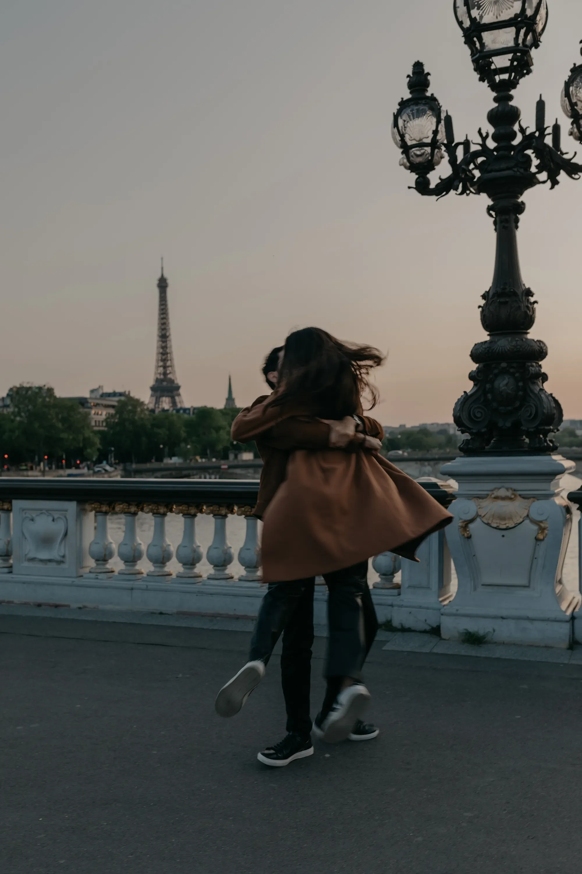 Sunset Paris Couple.webp