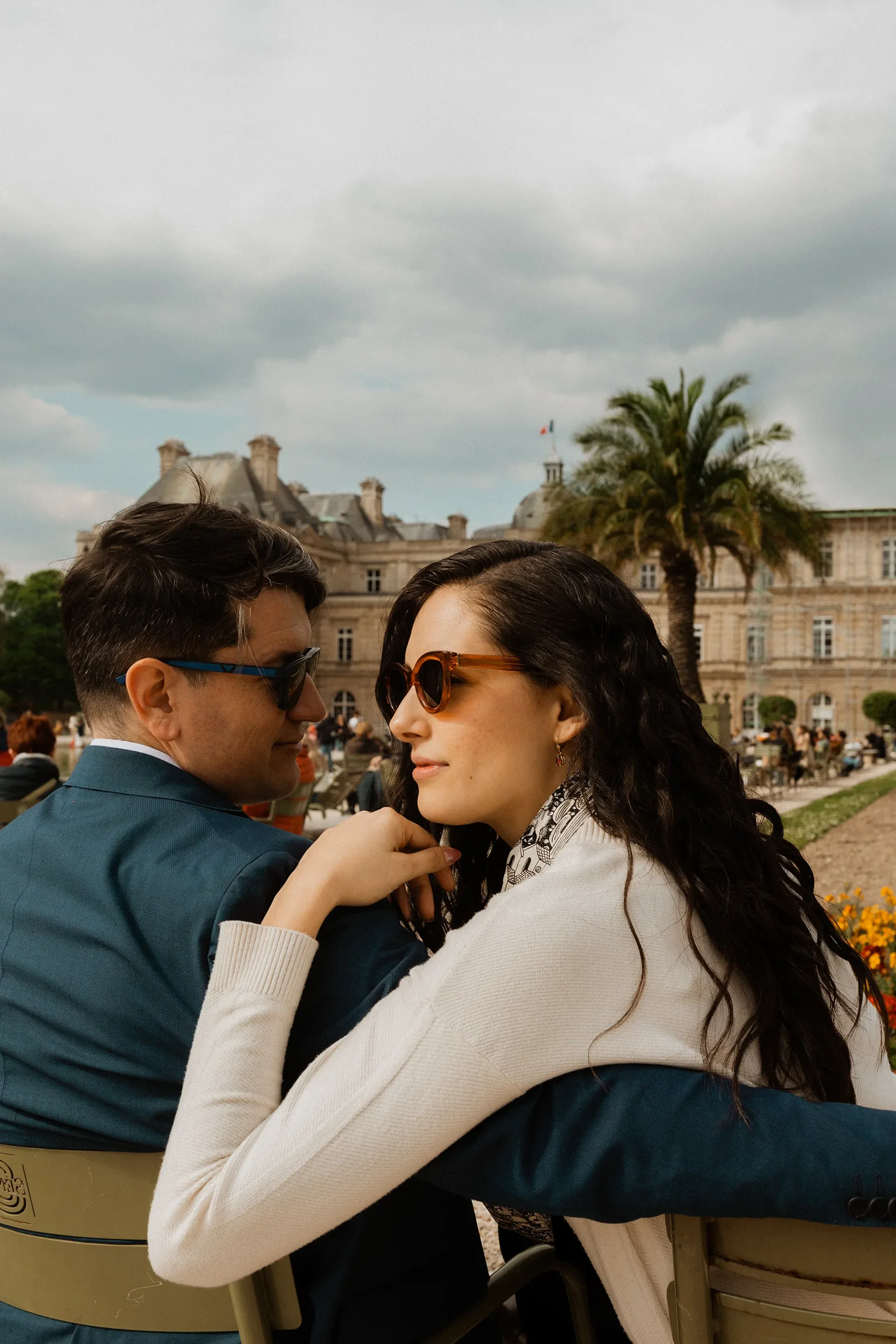 Love Couple Jardin du Luxembourg Spring.webp
