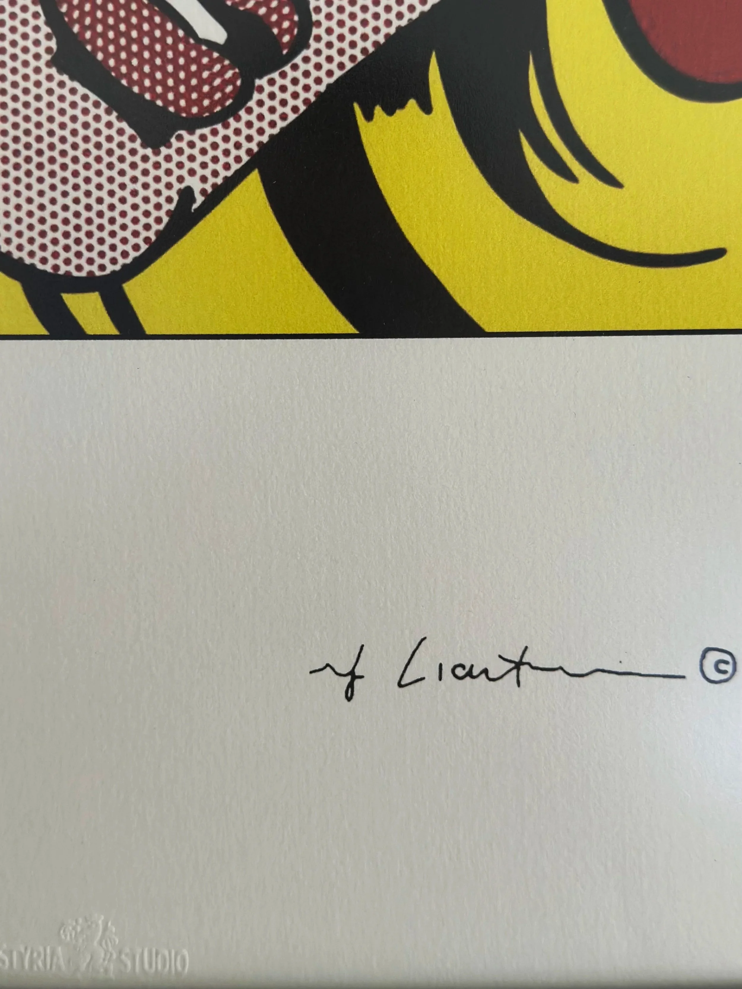 Girl with Hair Ribbon (6/20) by Roy Lichtenstein | Leo Castelli | Artquia