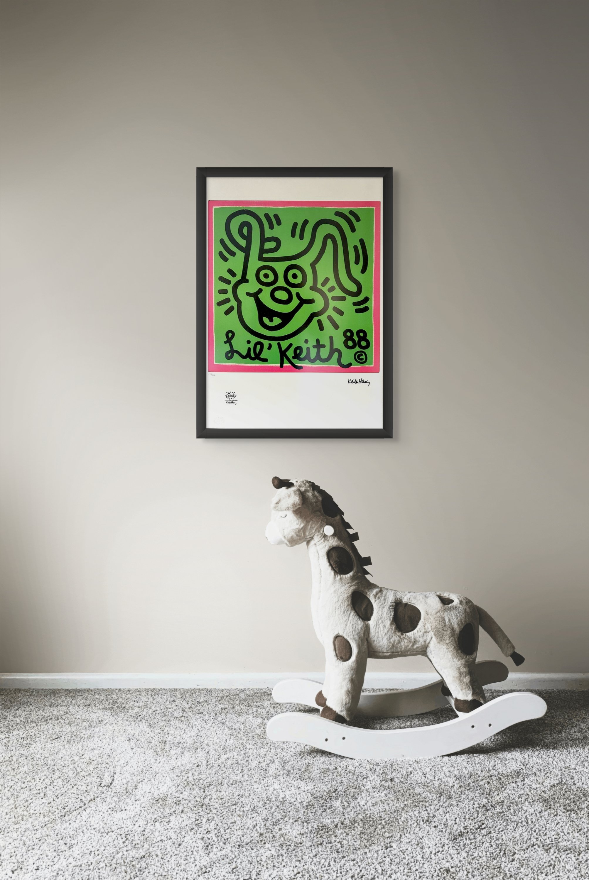 Lil' Keith (137/150) by Keith Haring | Keith Haring Foundation | Artquia