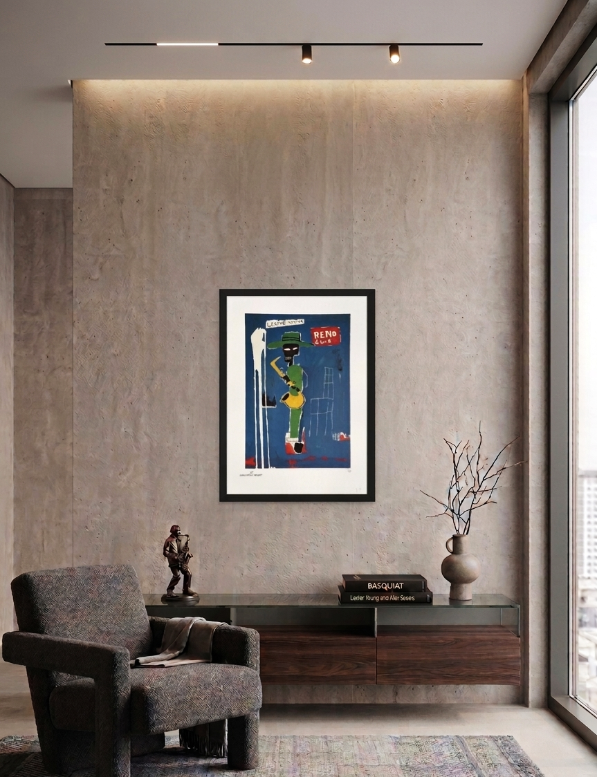 In the Wings - Jean-Michel Basquiat - Edition Number: 23/100