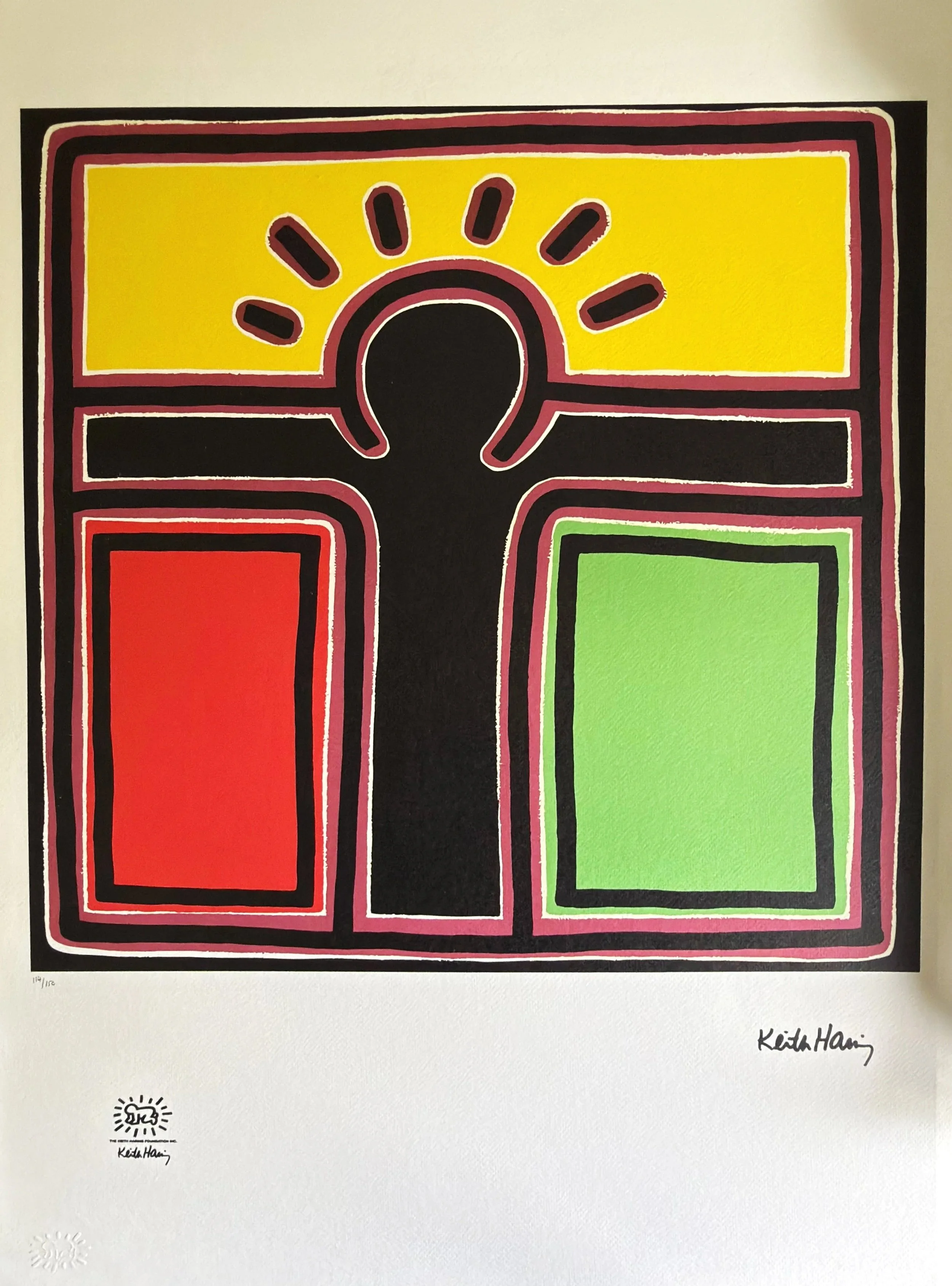 Spirit of Flying Devil (114/150) by Keith Haring | Keith Haring Foundation | Artquia