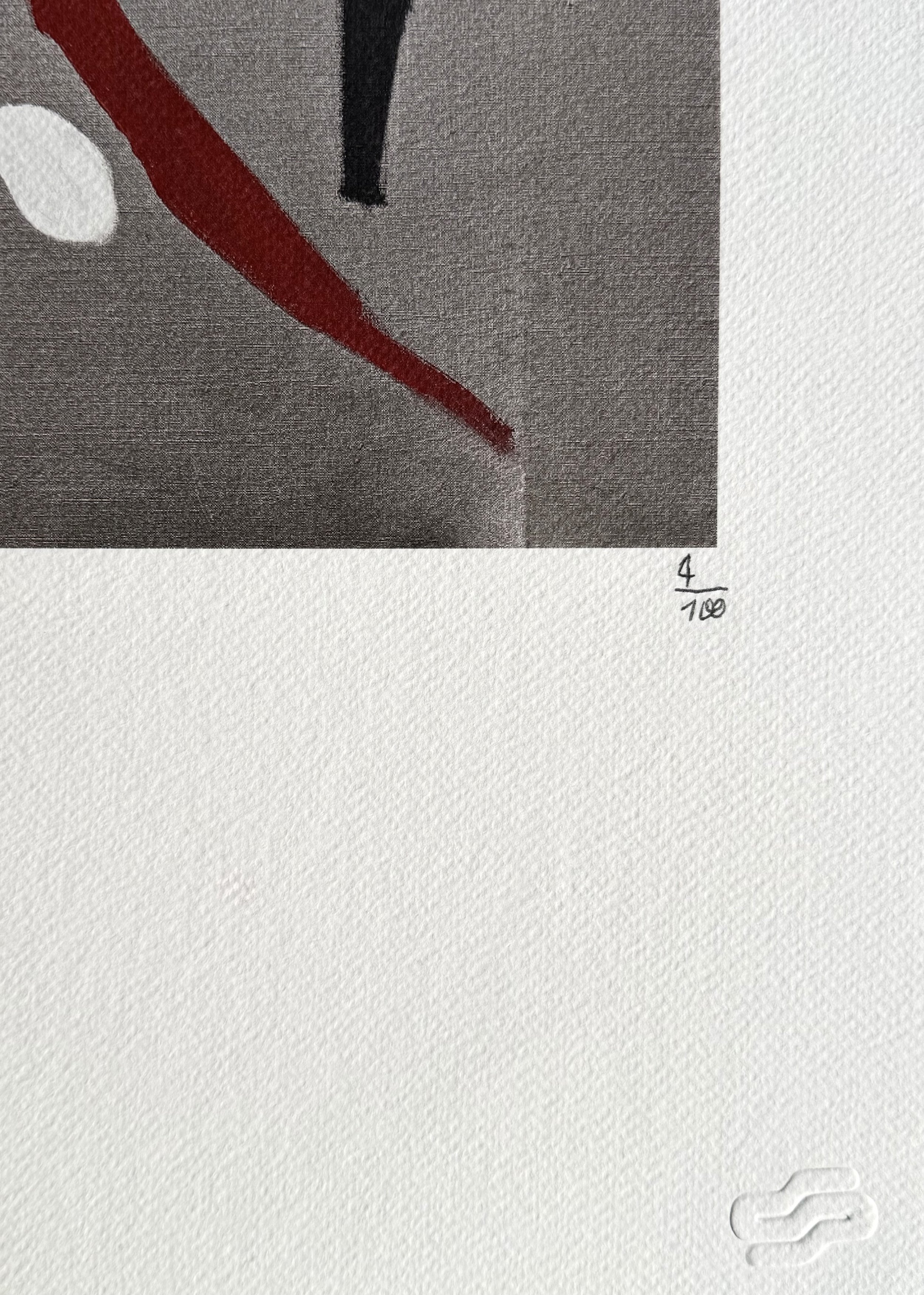 ean-Michel Basquiat Untitled Devil's Head 1987 Lithograph 4/100. Original ex-Tommy Hilfiger Collection, Sotheby's Phillips History, Rupert Jasen Smith Print. Artquia Vault.