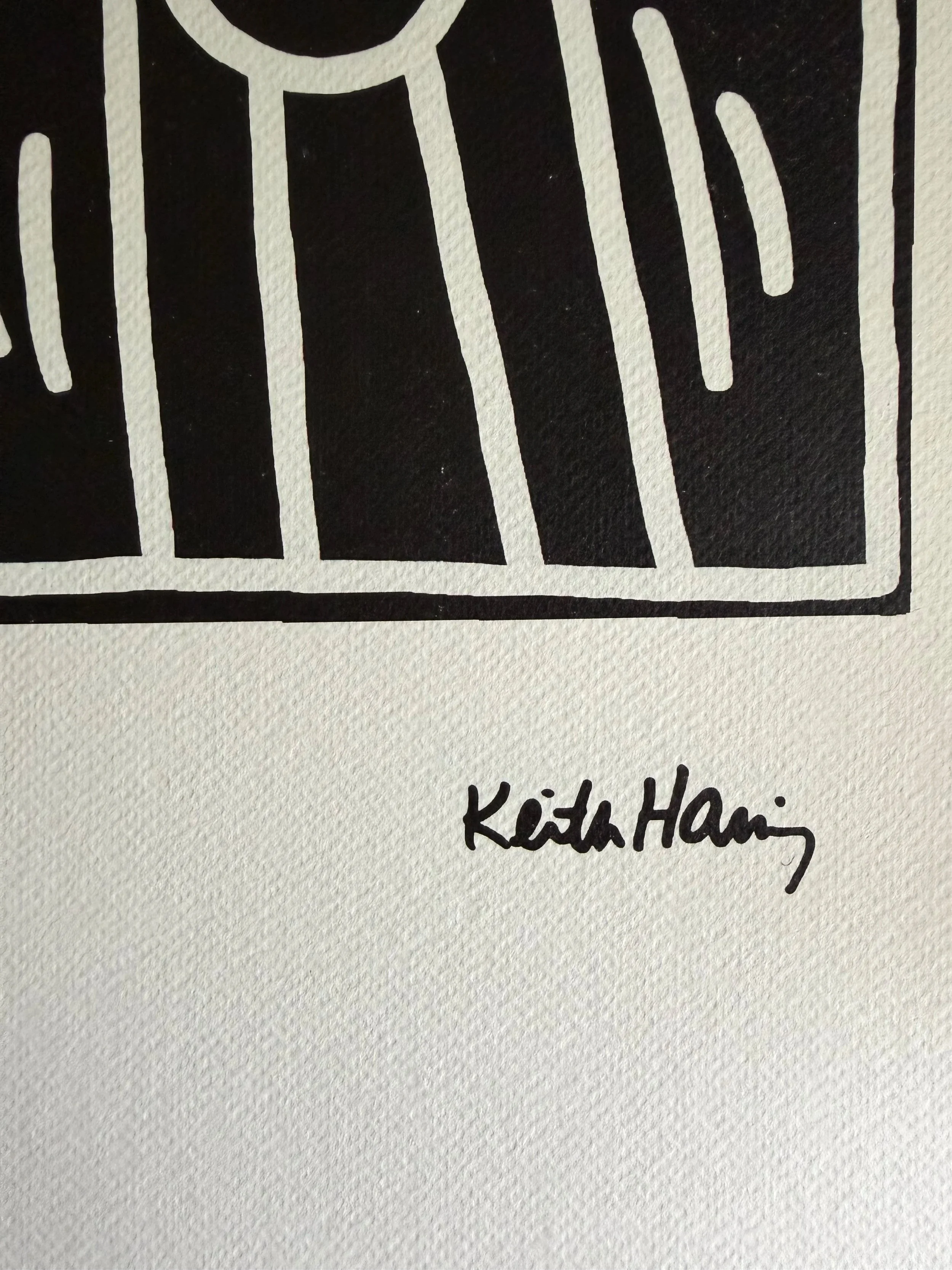 Untitled (Art Basel & Miami) (31/150) by Keith Haring | Keith Haring Foundation | Artquia