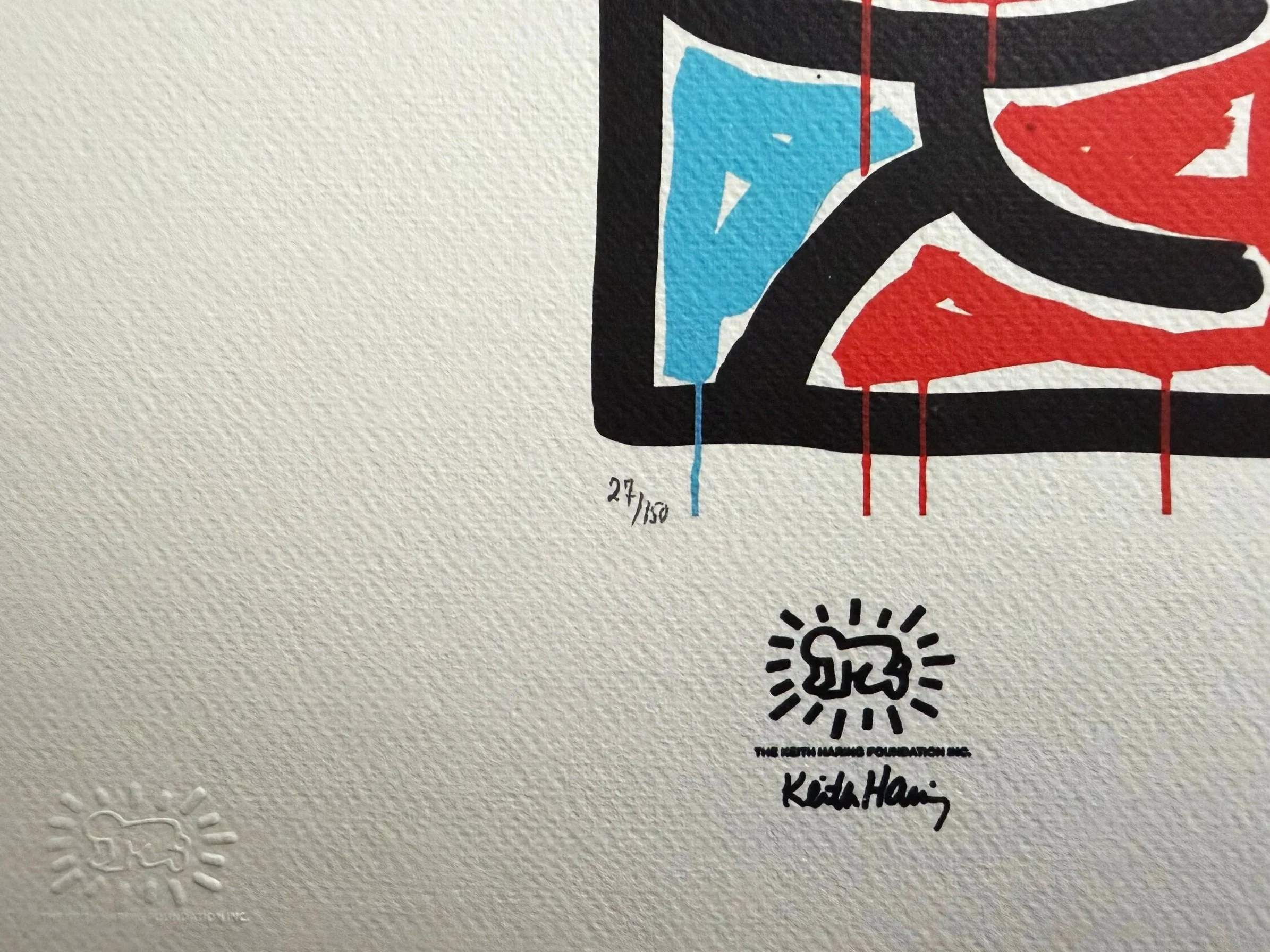 Flowers 1 (27/150) by Keith Haring | Keith Haring Foundation | Artquia