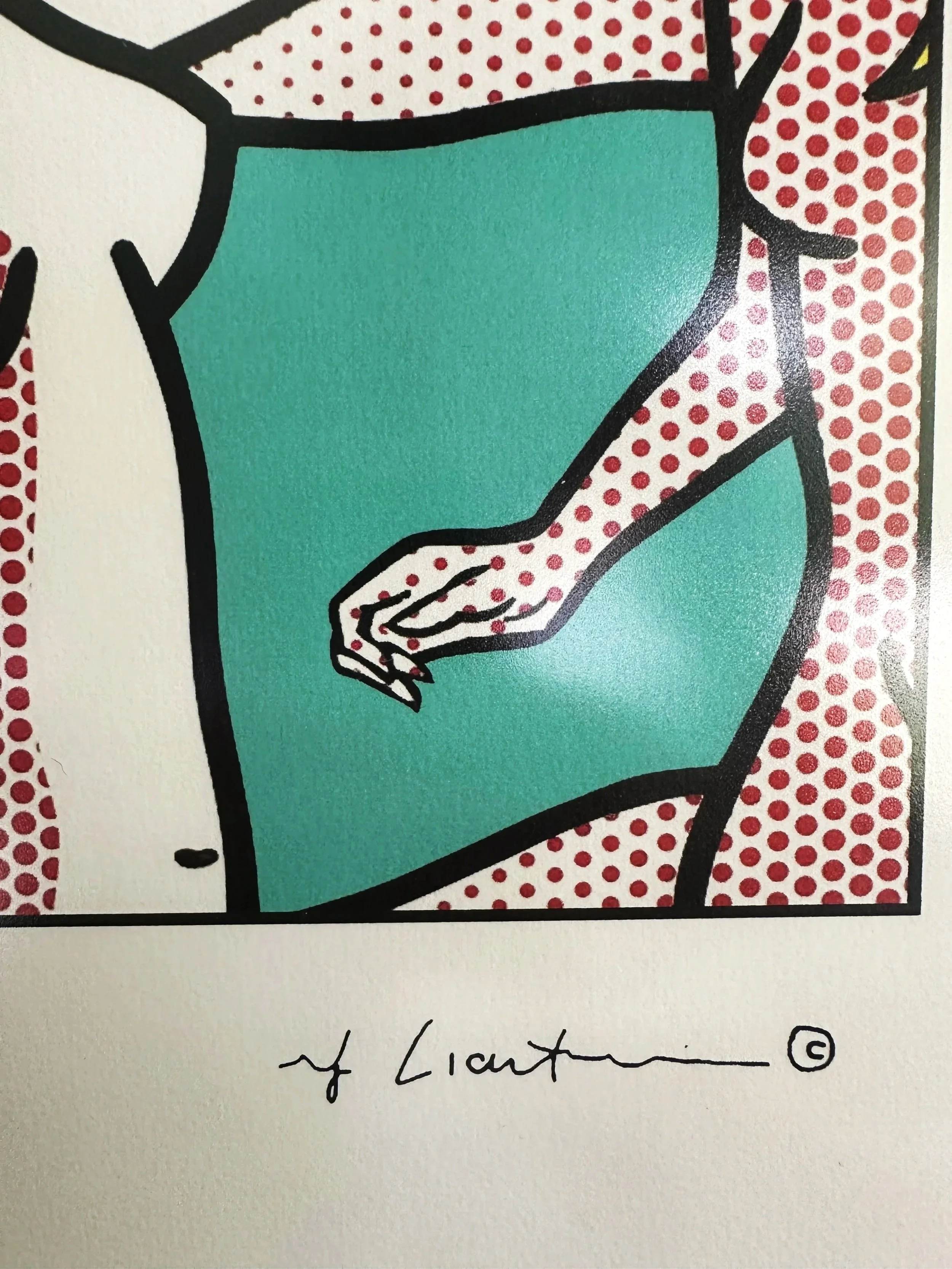 Nude with Beach Ball (6/20) by Roy Lichtenstein | Leo Castelli | Artquia