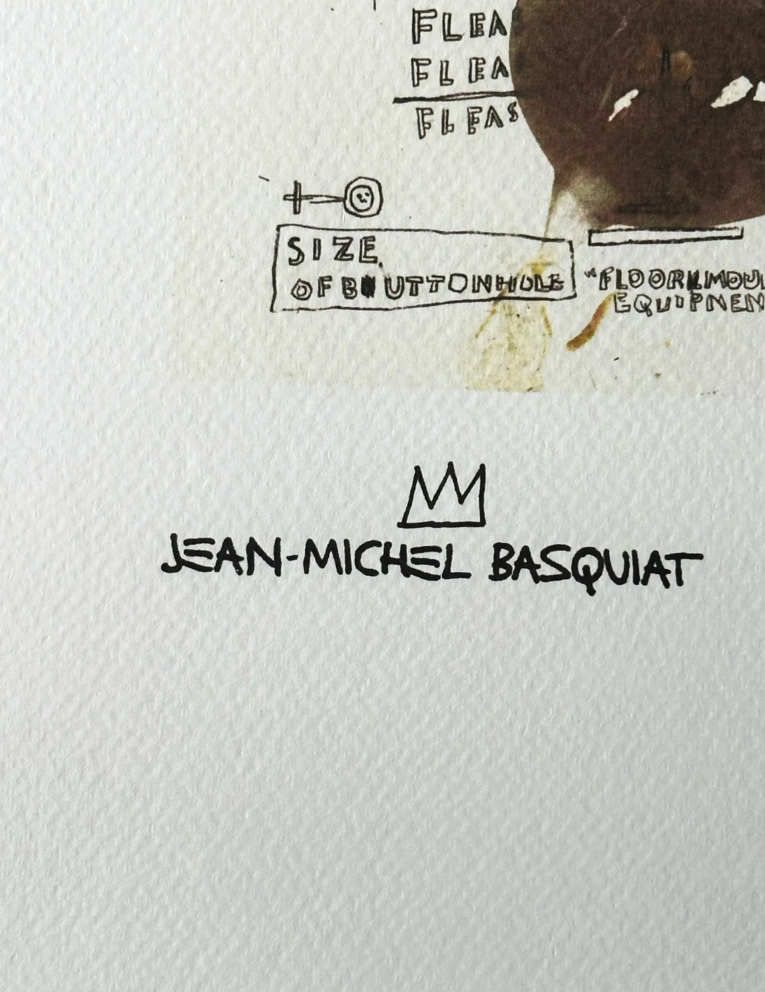Victor 25448 (98/100) by Jean-Michel Basquiat | Printed by Rupert Jasen Smith | Artquia