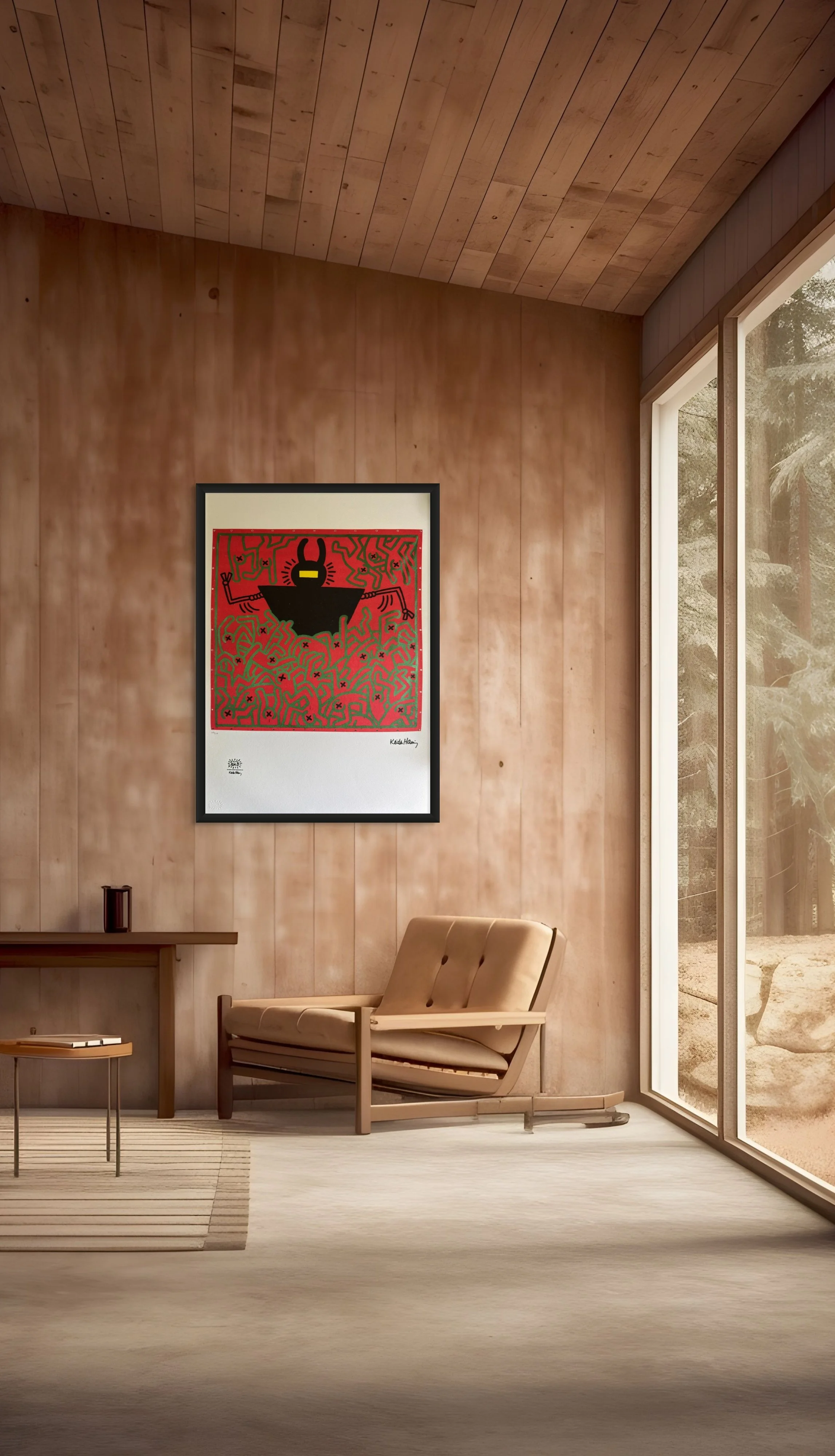 Robot - Keith Haring - Edition Number: 107/150