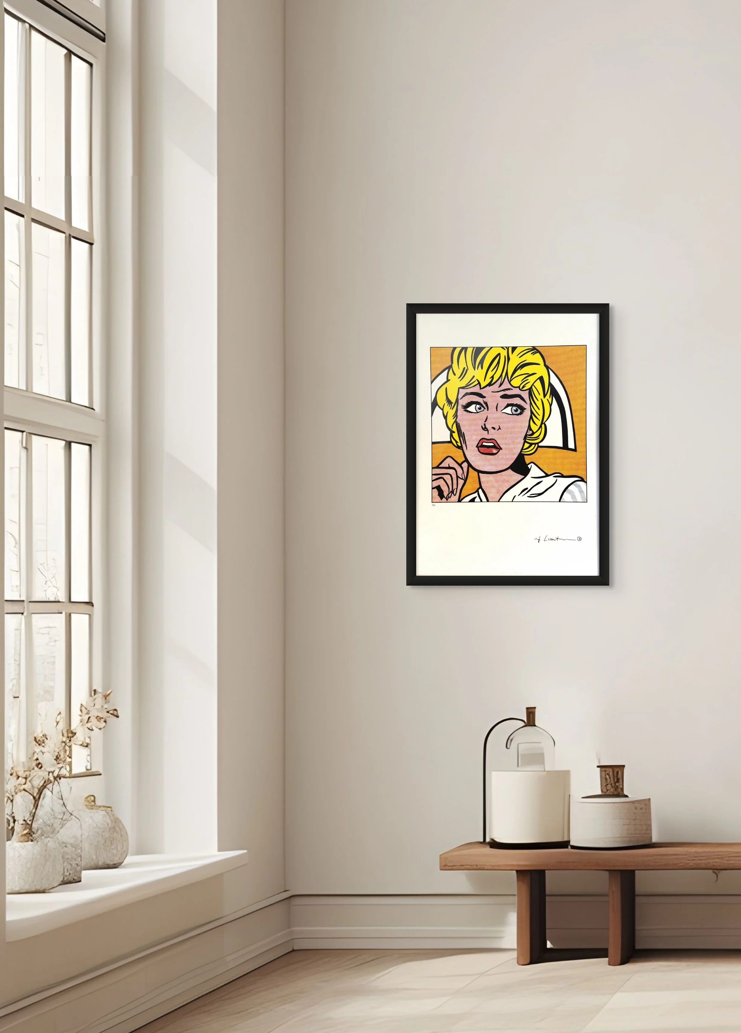 Nurse - Roy Lichtenstein - Edition Number: 4/20