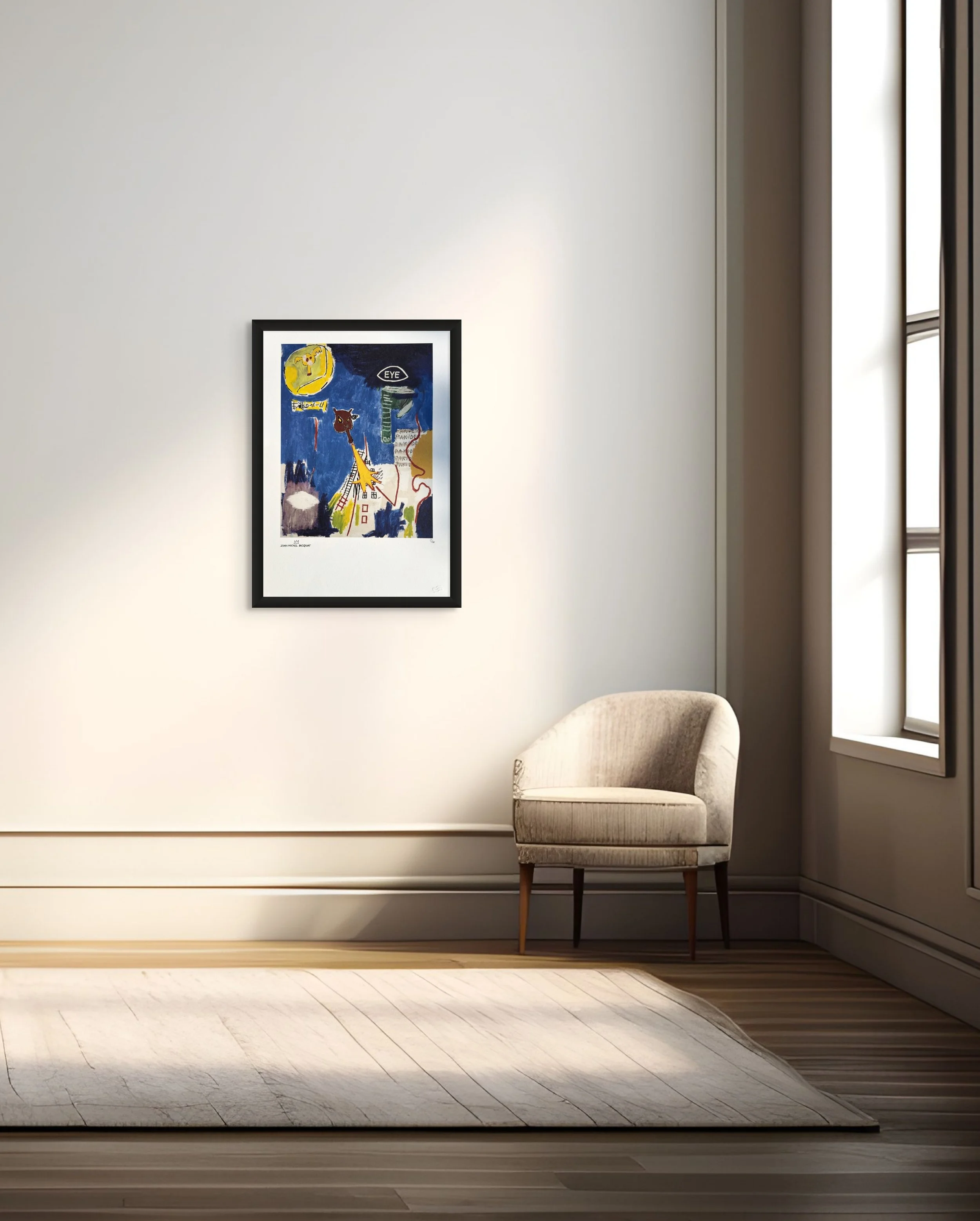 Pakiderm (27/100) by Jean-Michel Basquiat | 1983 | Printed by Rupert Jasen Smith | Artquia