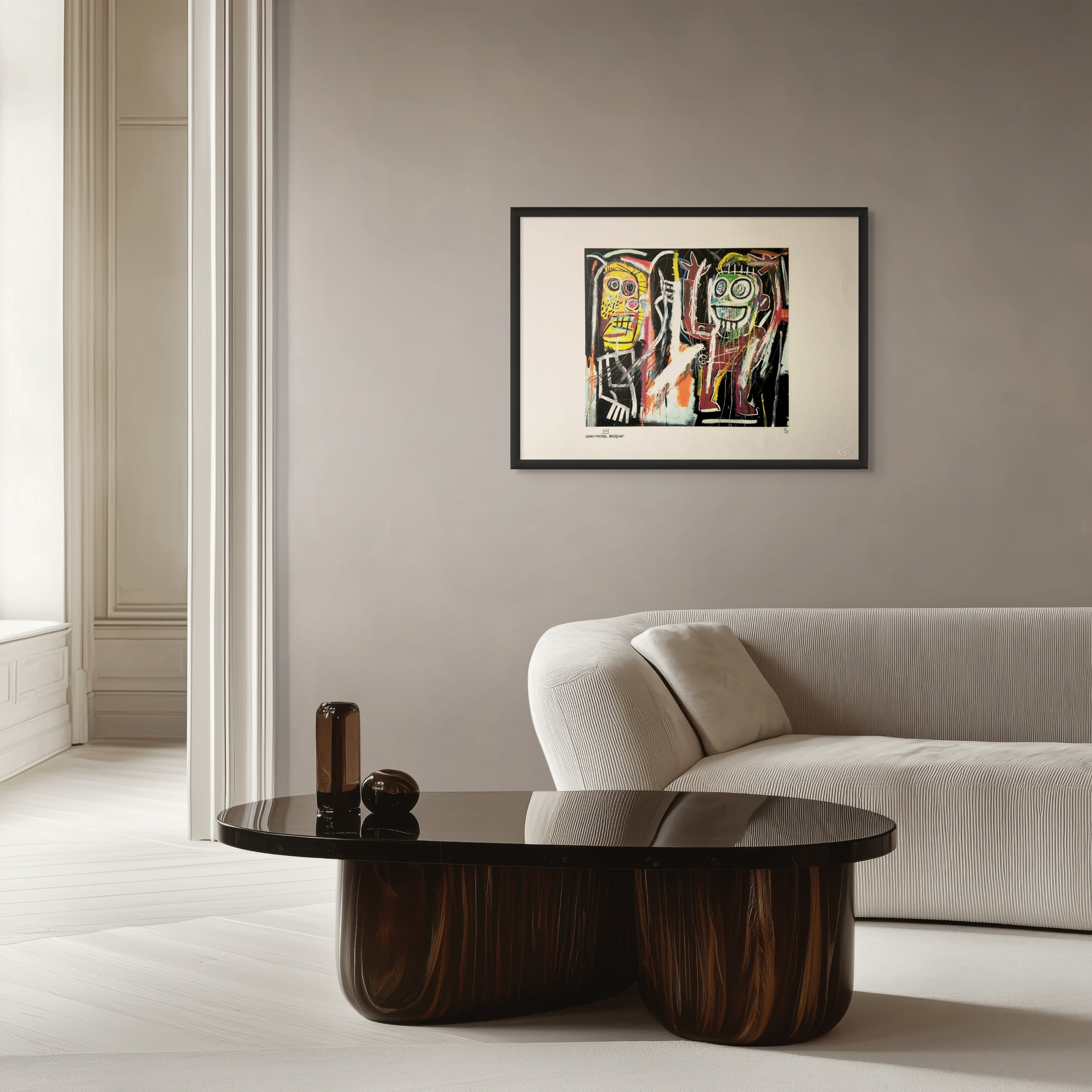 Dustheads (48/100) by Jean-Michel Basquiat | Rupert Jasen Smith | Artquia