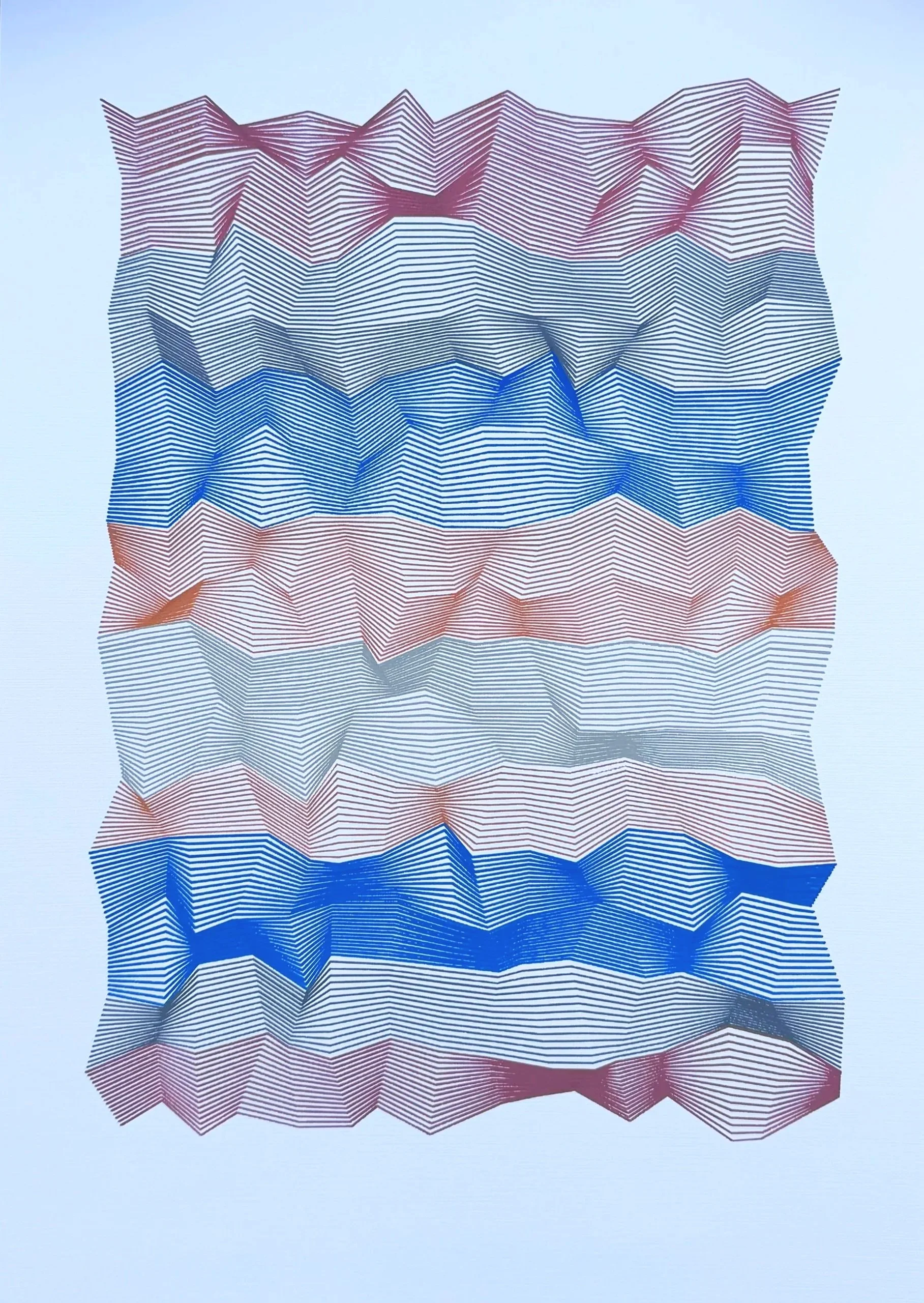 Strata - Artquia Artelier | Acrylic on Hahnemühle Paper