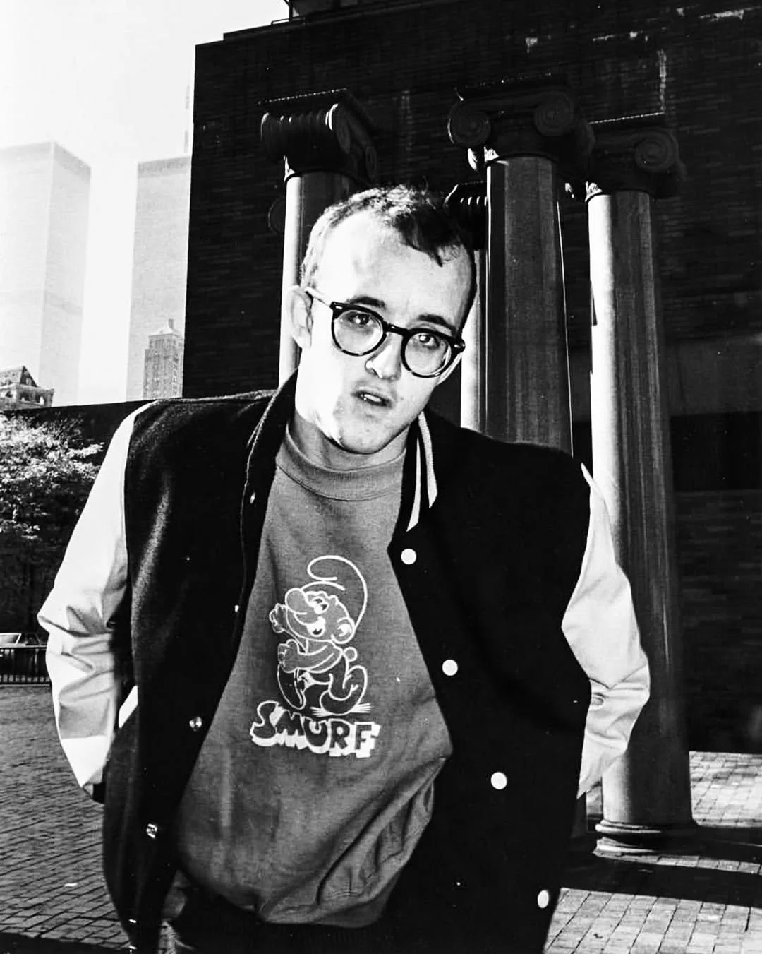 Keith Haring Smurf | Keith Haring Foundation | Artquia