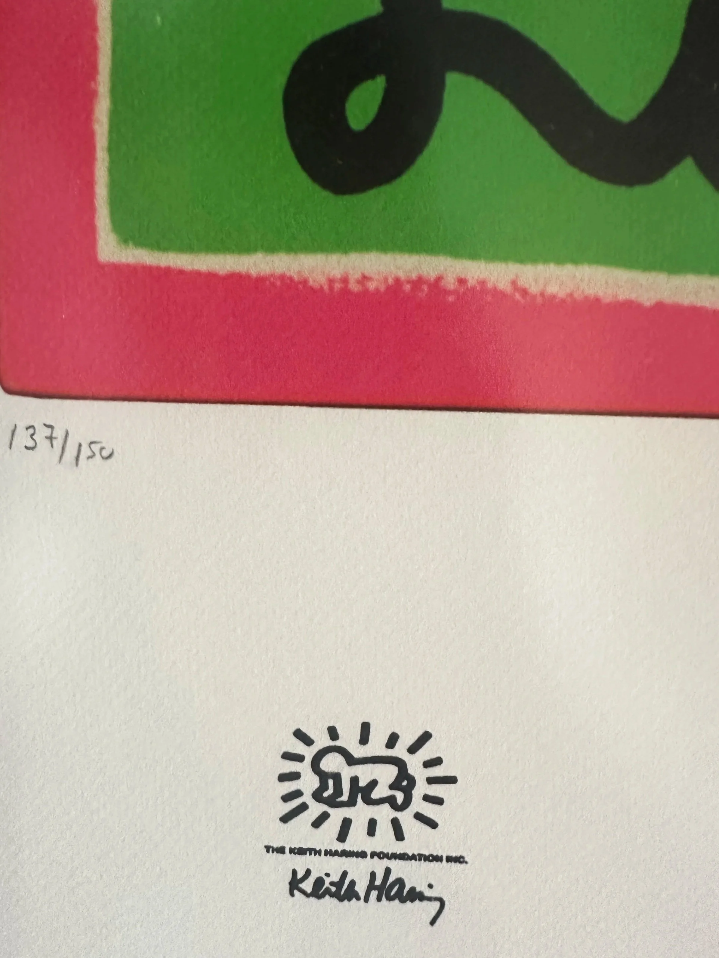 Lil' Keith (137/150) by Keith Haring | Keith Haring Foundation | Artquia