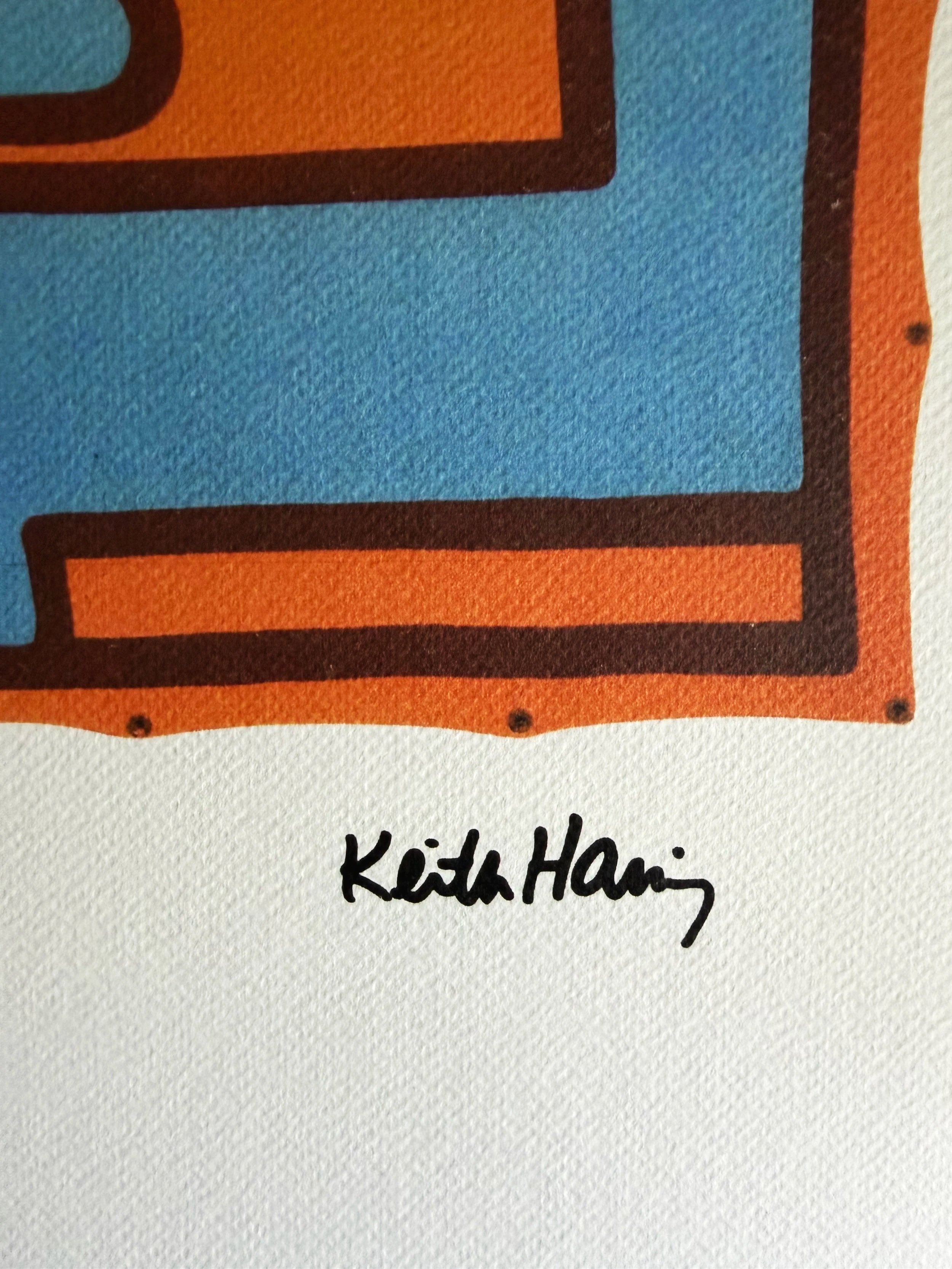 Untitled (Tony Shafrazi Collection) (33/150) by Keith Haring | Keith Haring Foundation | Artquia