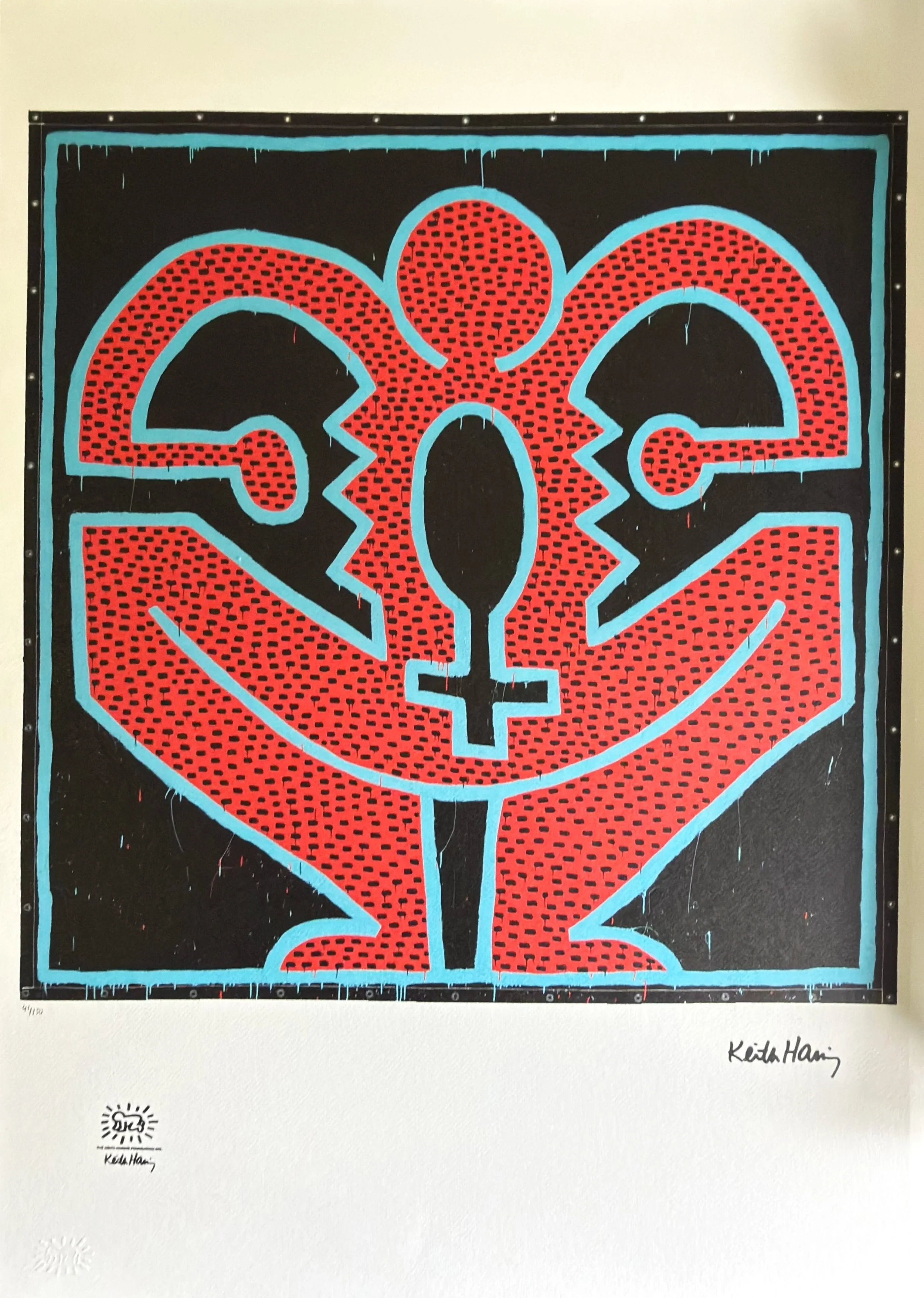 Untitled (Mother Goddess) - Keith Haring Edition Number: 41/150 | Keith Haring Foundation | Artquia