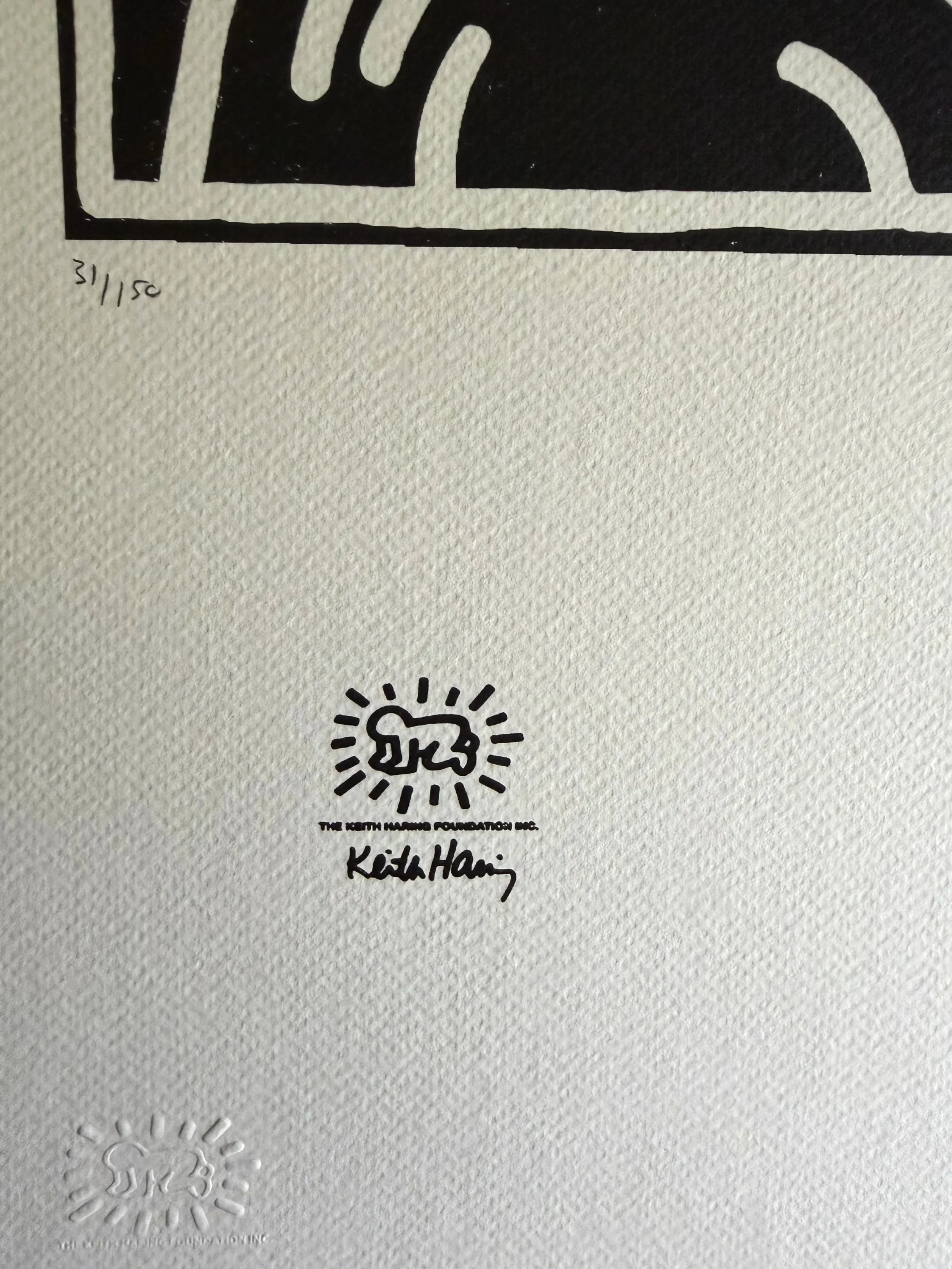 Untitled (Art Basel & Miami) (31/150) by Keith Haring | Keith Haring Foundation | Artquia