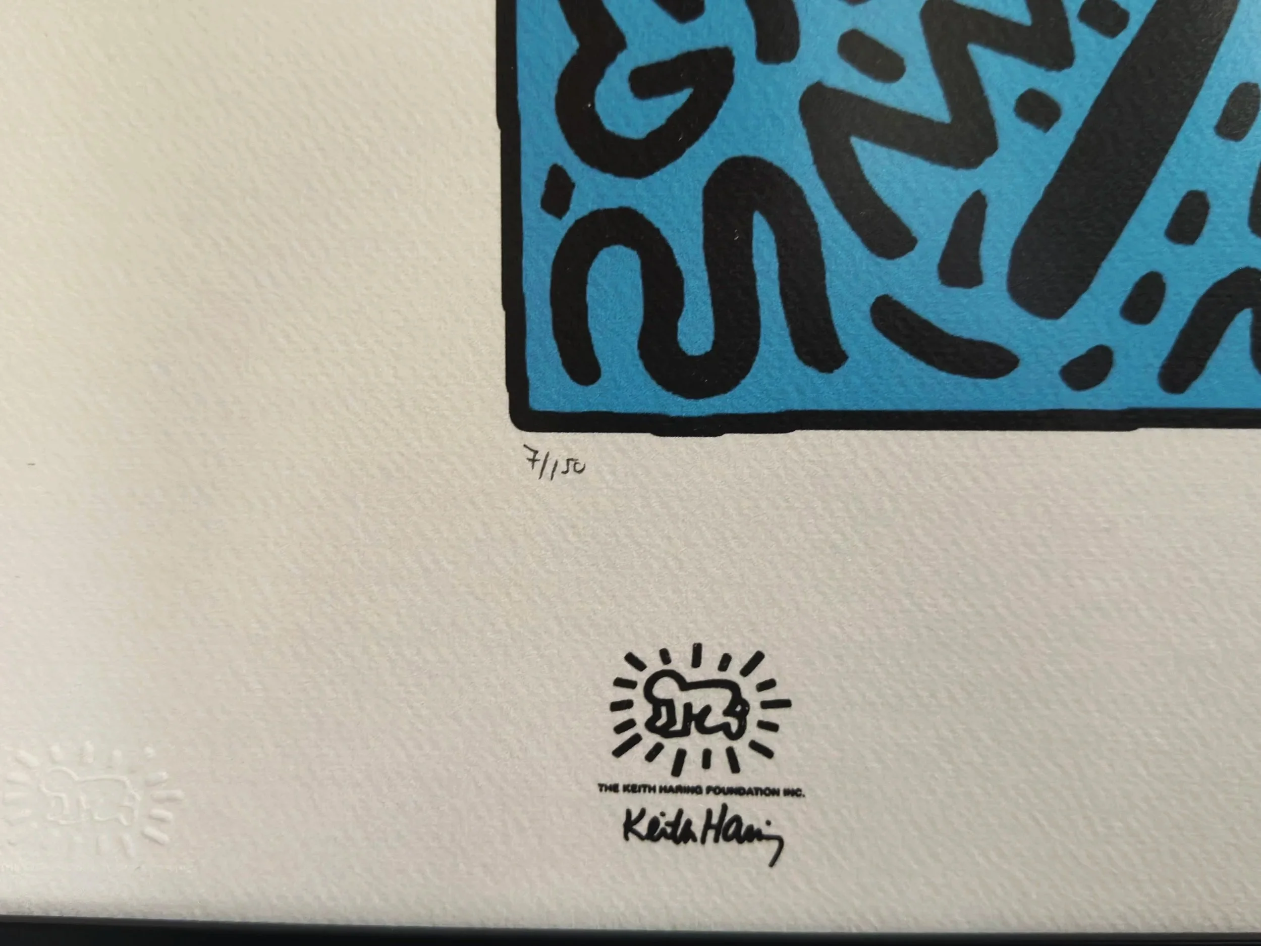 Radiant Baby (7/150) by Keith Haring | Keith Haring Foundation | Artquia