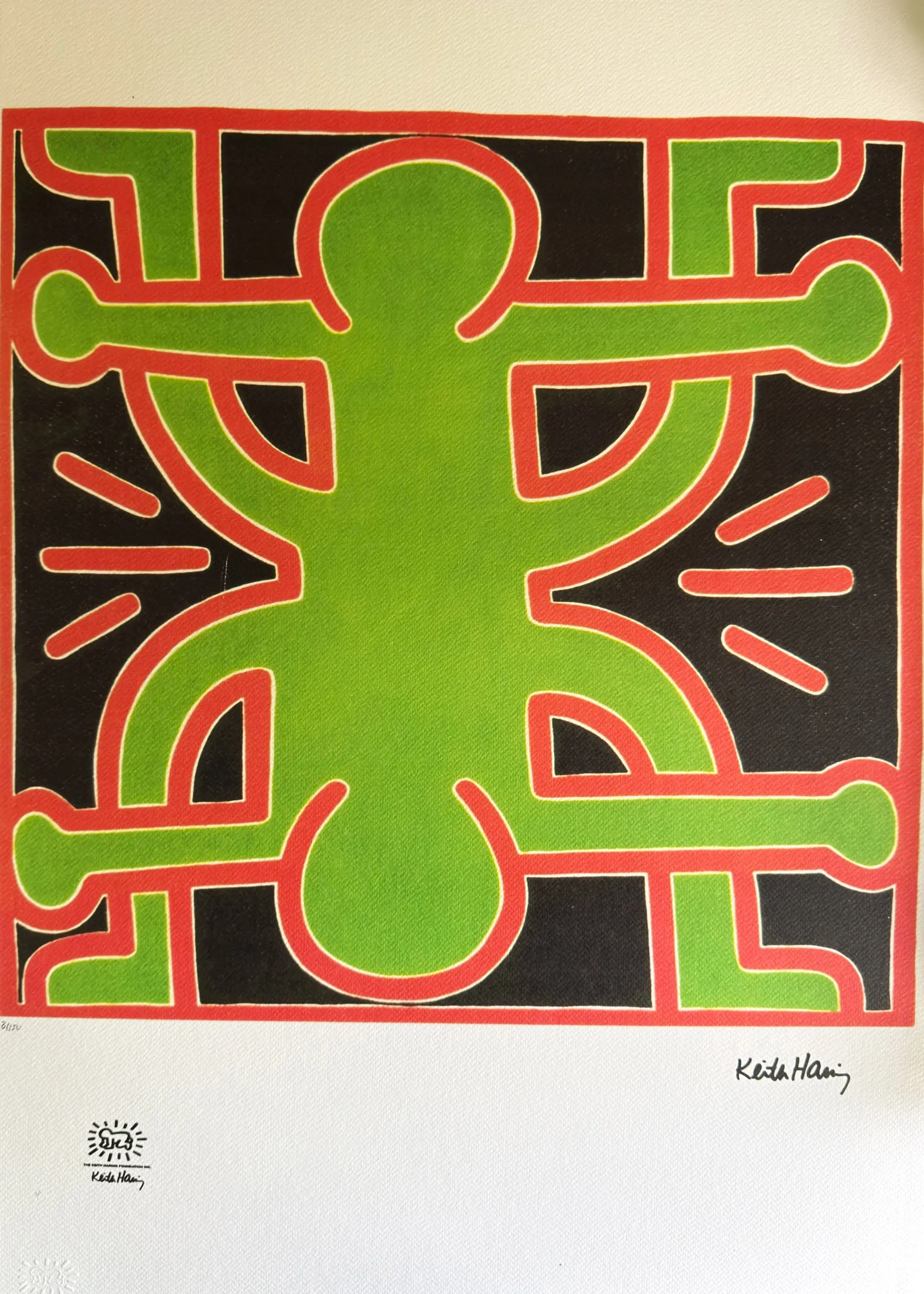 Untitled No. 4 (8/150) by Keith Haring | Keith Haring Foundation | Artquia