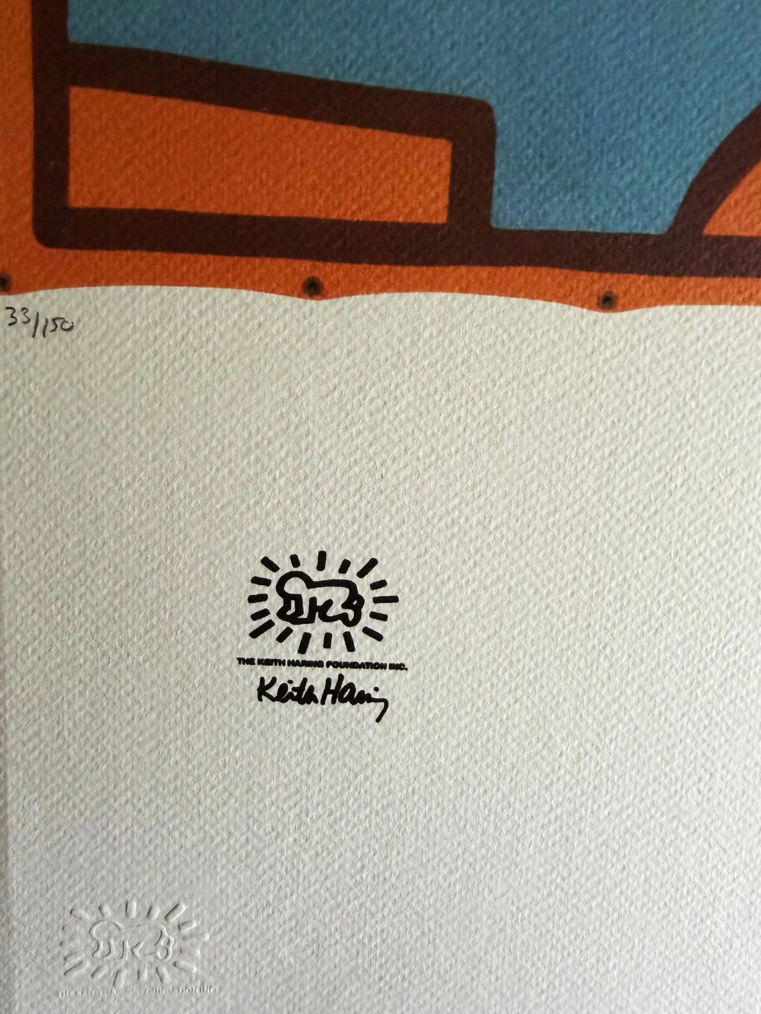 Untitled (Tony Shafrazi Collection) (33/150) by Keith Haring | Keith Haring Foundation | Artquia