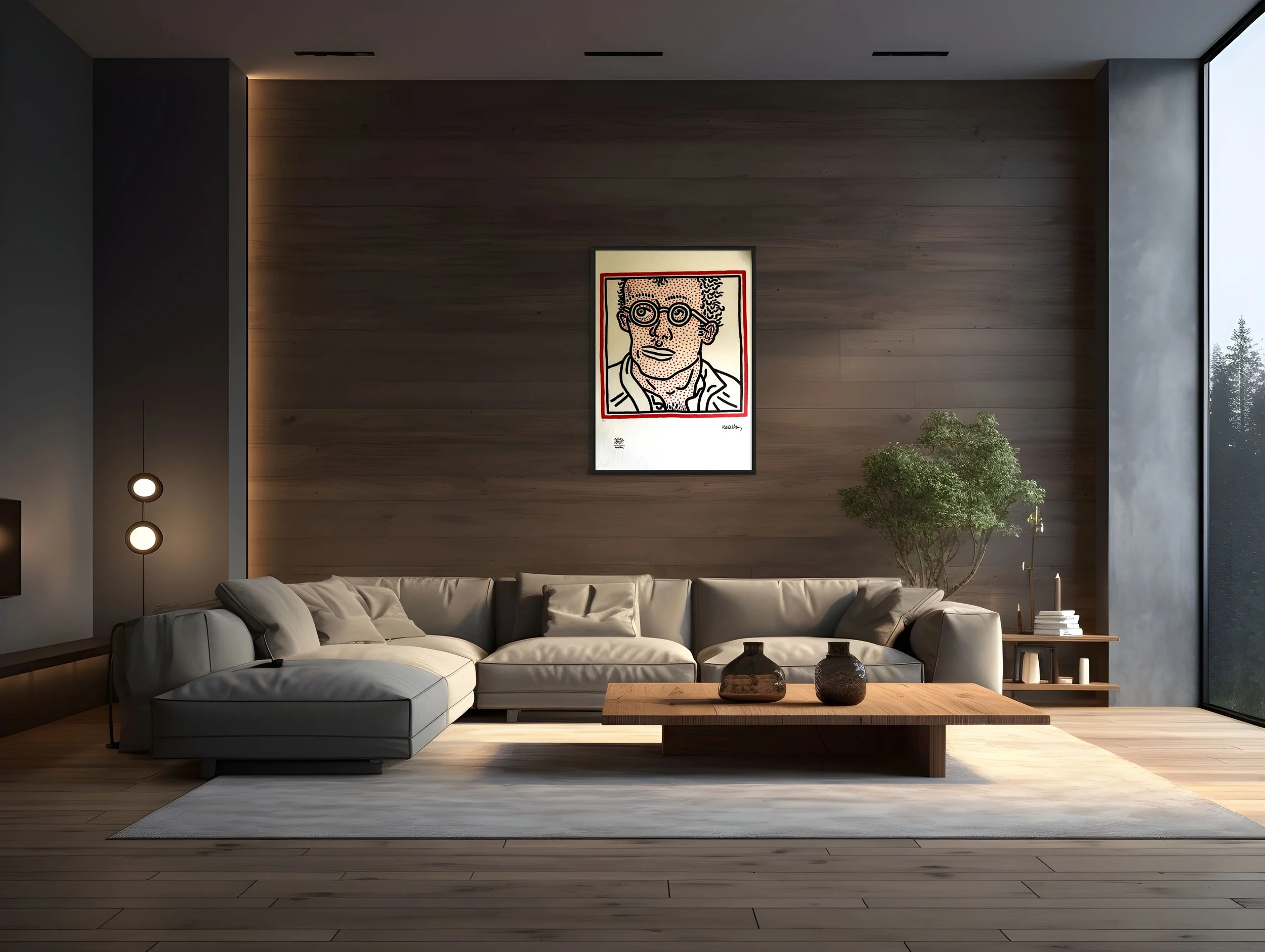 Self Portrait for Tony - Keith Haring - Edition Number: 4/150