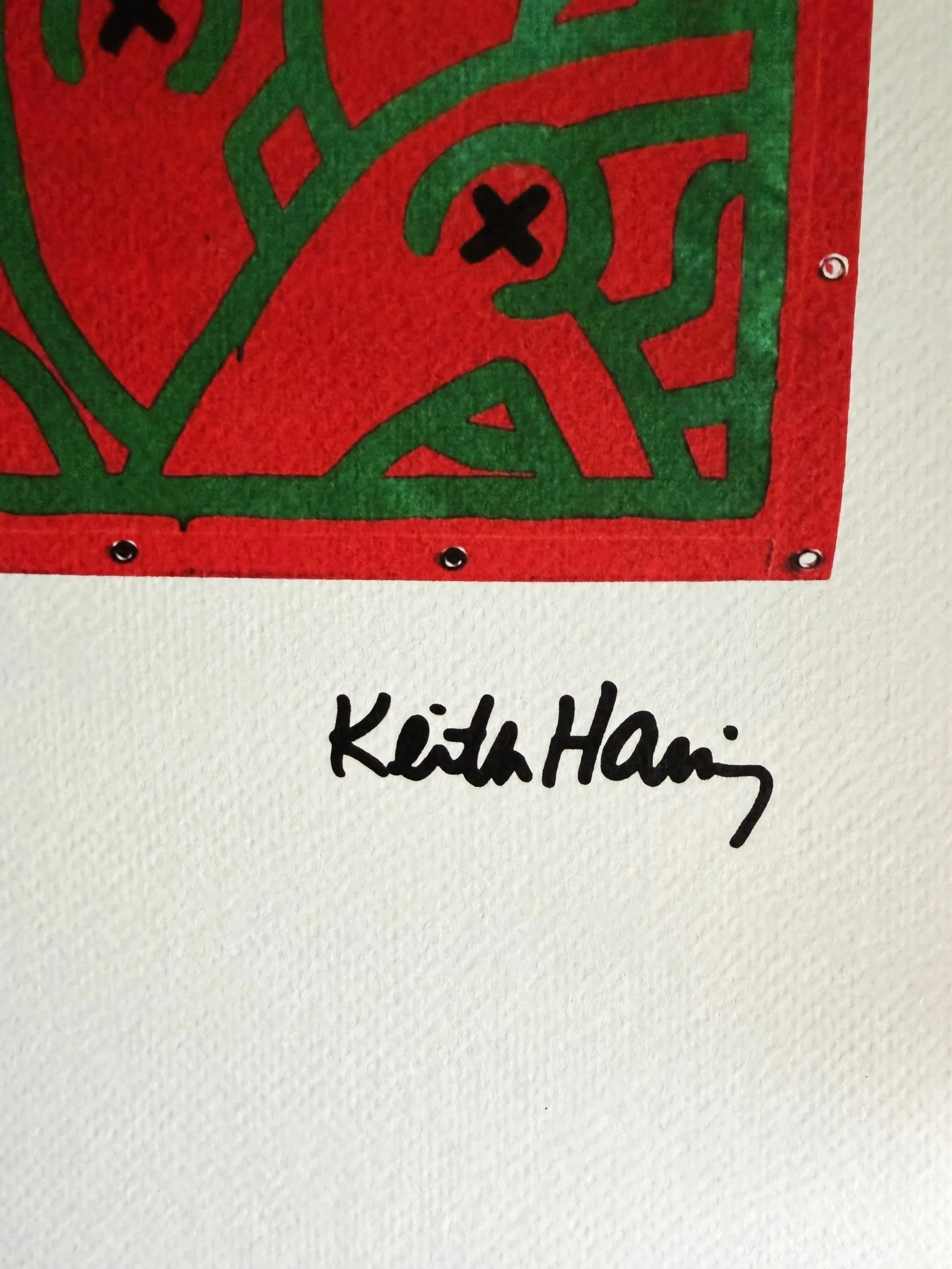 Robot (107/150) by Keith Haring | Keith Haring Foundation | Artquia