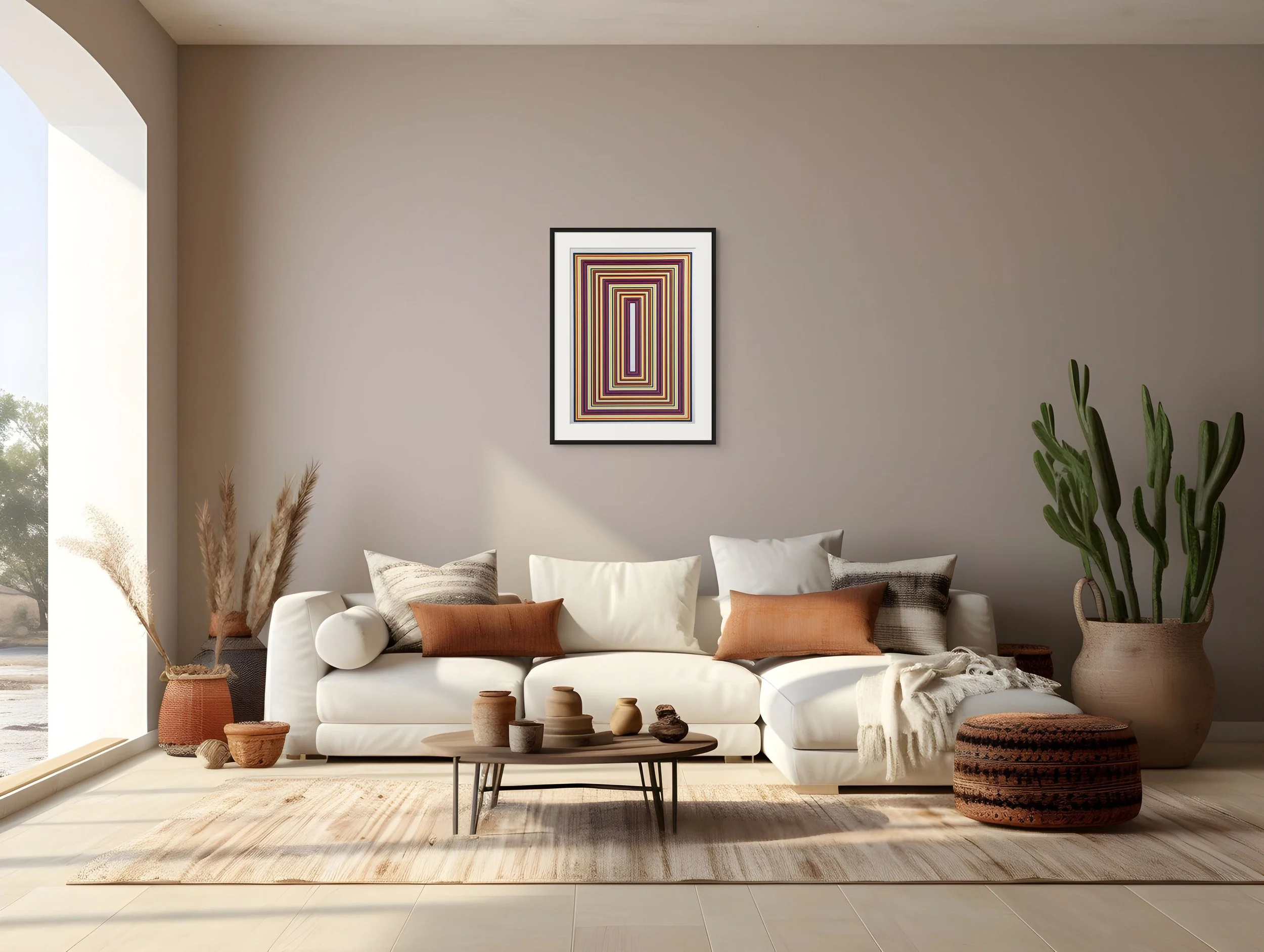 Aeon 4 - Artquia Artelier | Acrylic on Hahnemühle Paper