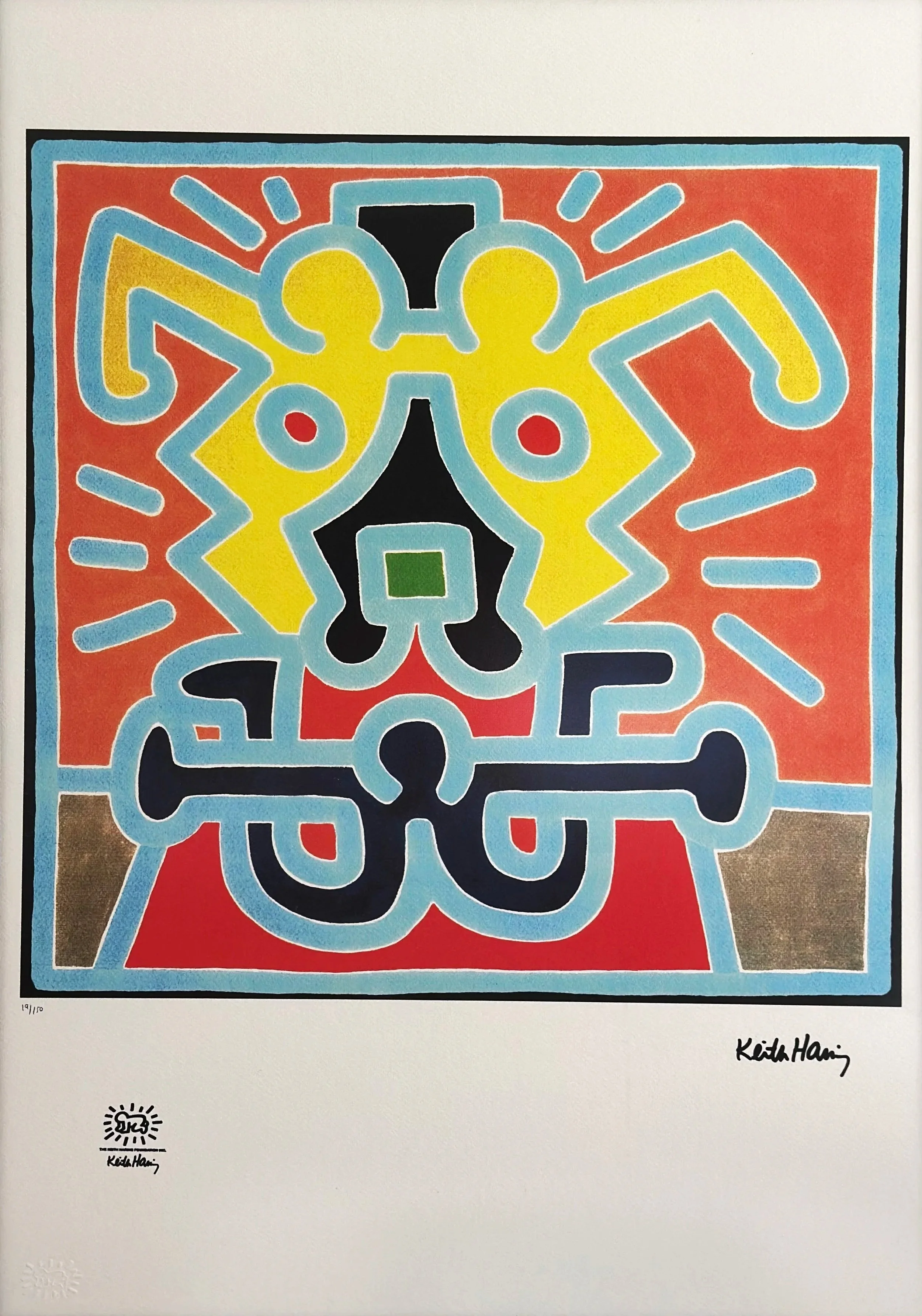 Untitled (Dog) (19/150) by Keith Haring | Keith Haring Foundation | Artquia