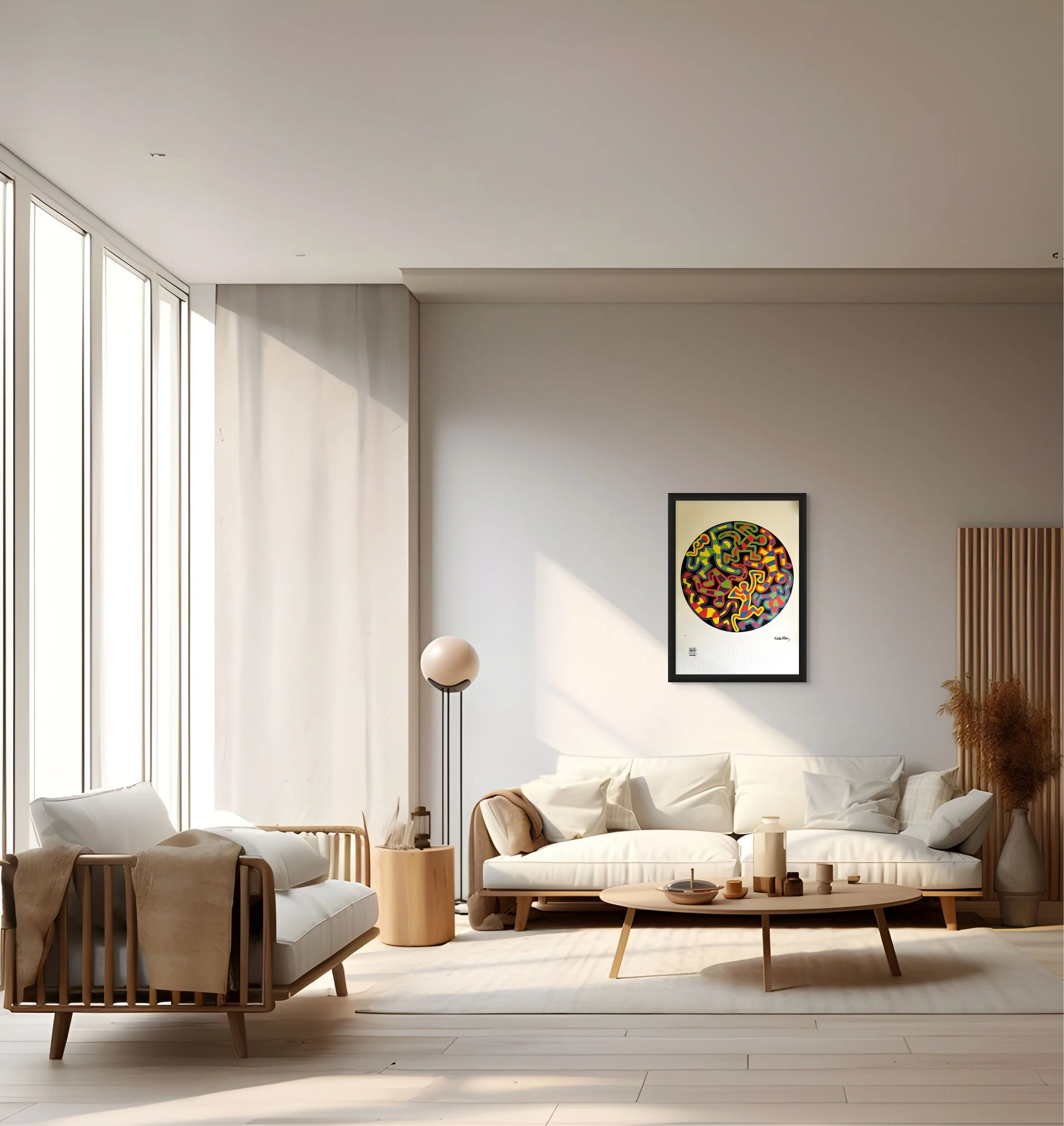 Monkey Puzzle - Keith Haring - Edition Number: 7/150