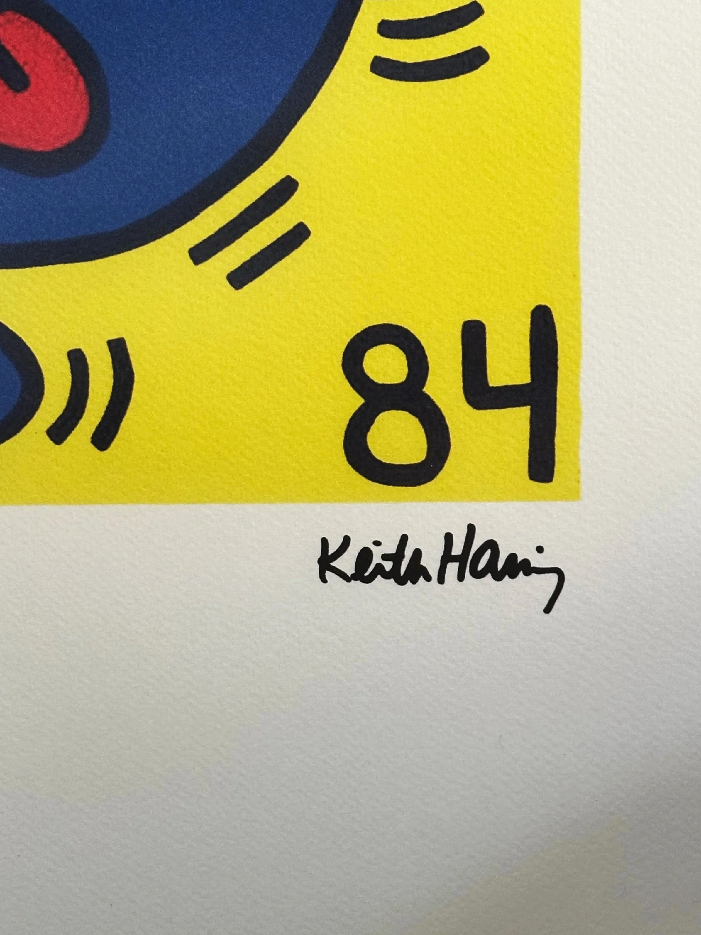 Keith Haring Smurf (2/150) | Keith Haring Foundation | Artquia