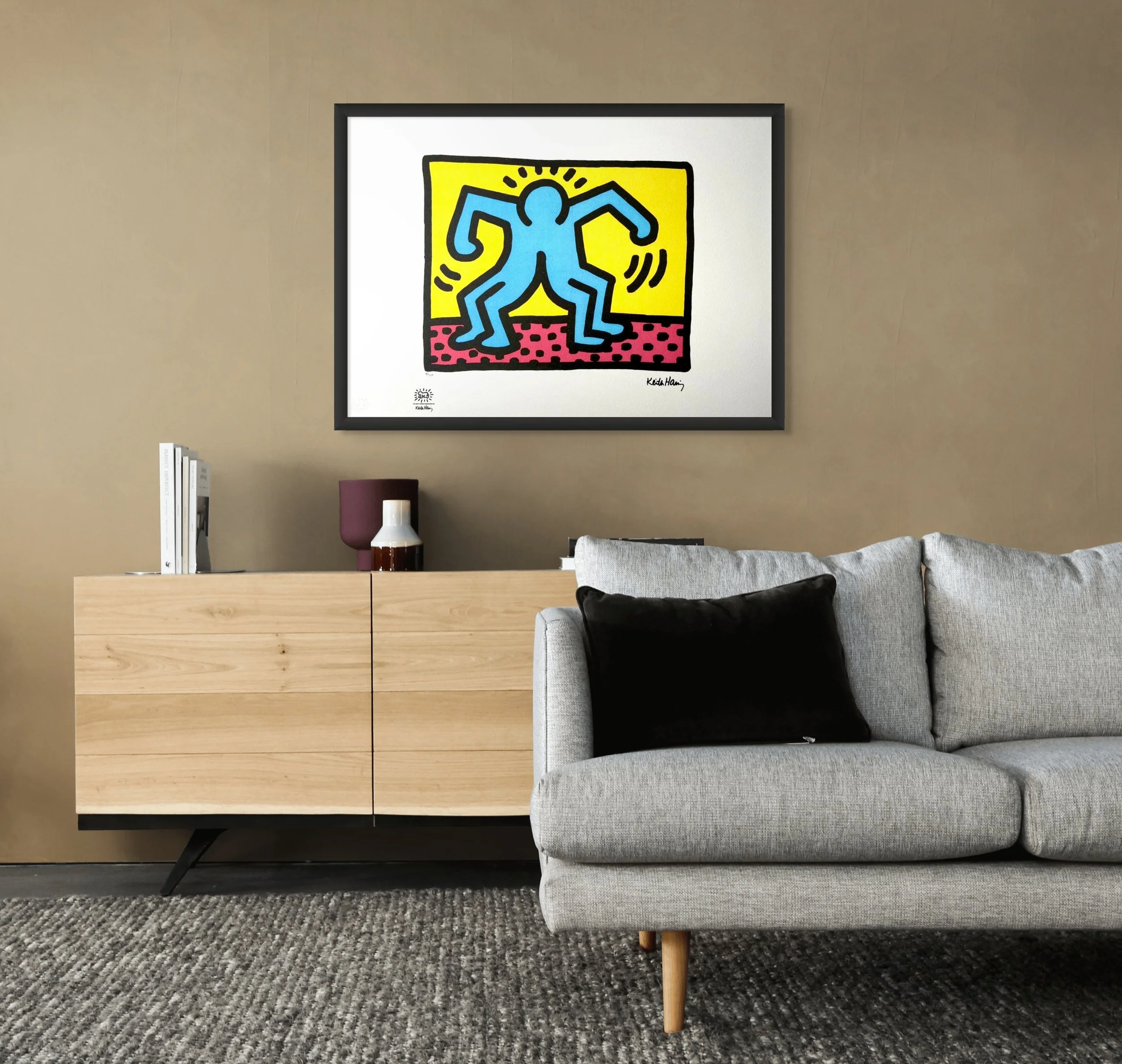 Pop Shop 2 (97/150) by Keith Haring | Keith Haring Foundation | Artquia
