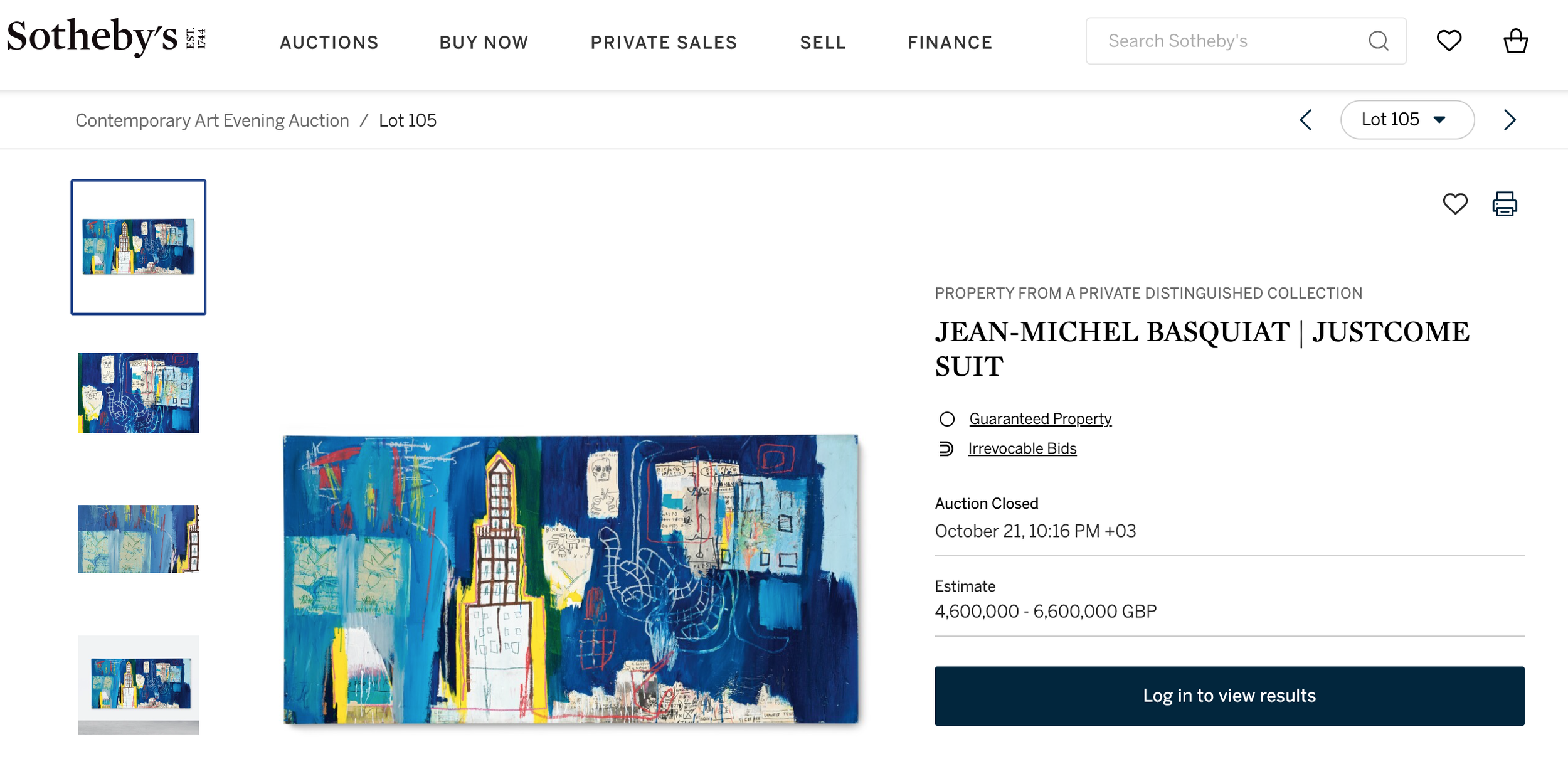 Artquia Basquiat Justcome Suit