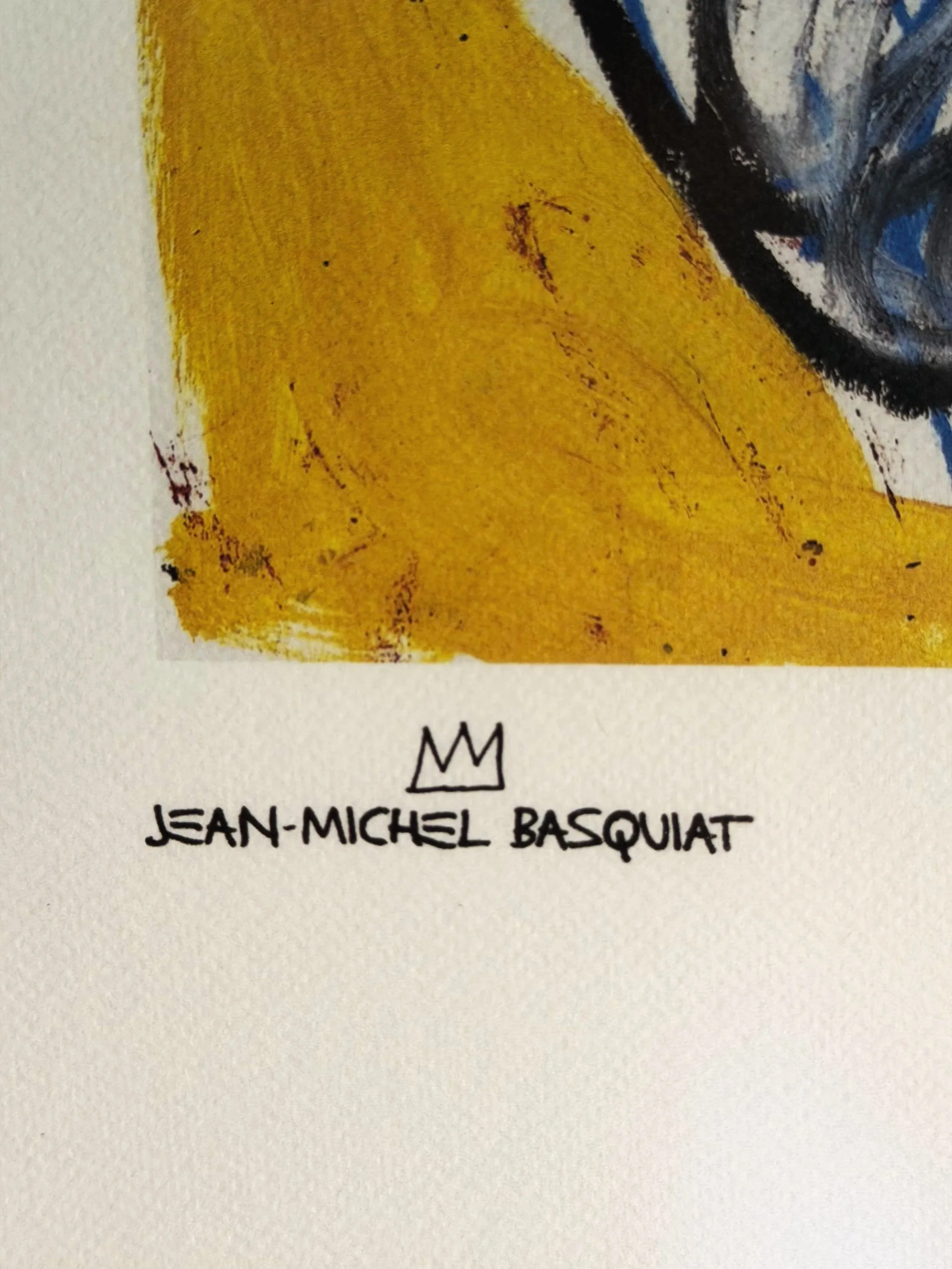 Untitled (Head) (29/100) by Jean-Michel Basquiat | Lithograph by Rupert Jasen Smith | Artquia