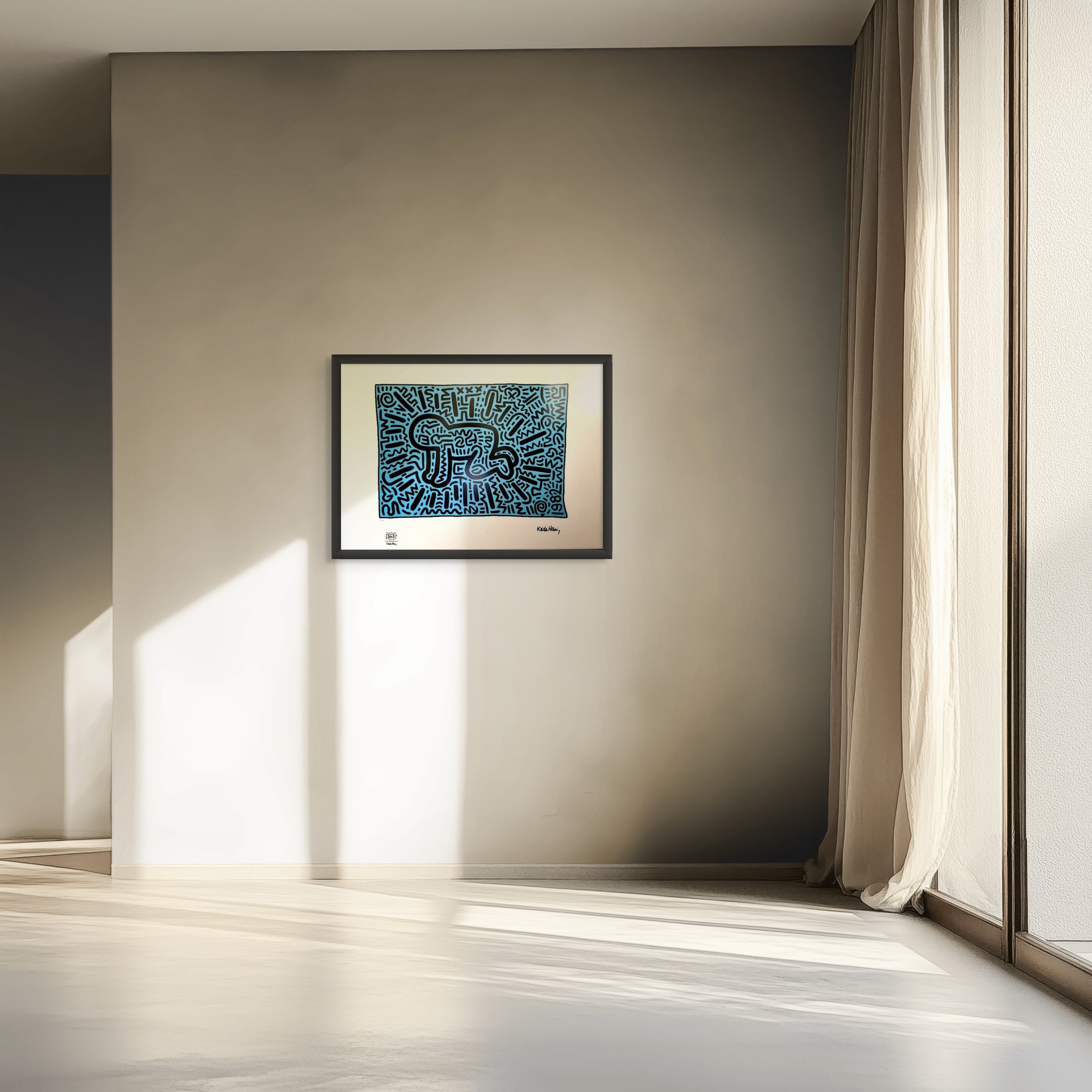 Radiant Baby (7/150) by Keith Haring | Keith Haring Foundation | Artquia