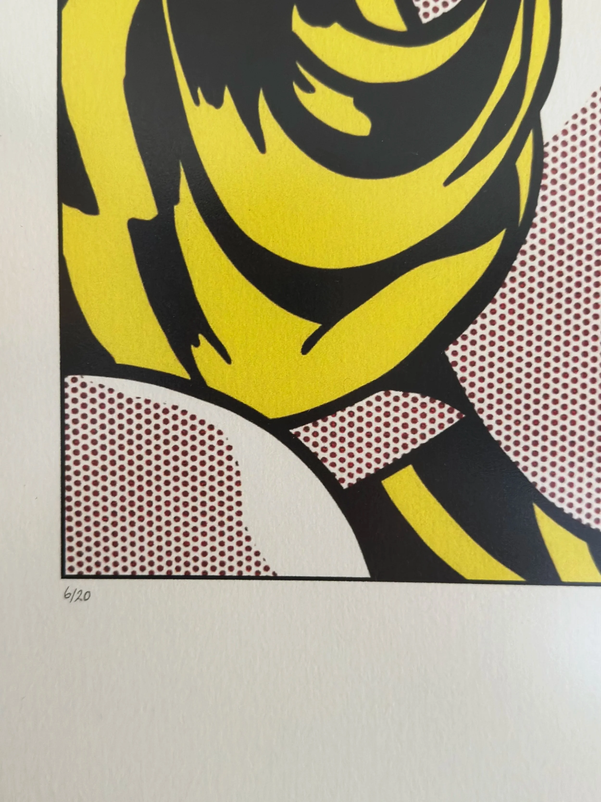 Girl with Hair Ribbon (6/20) by Roy Lichtenstein | Leo Castelli | Artquia