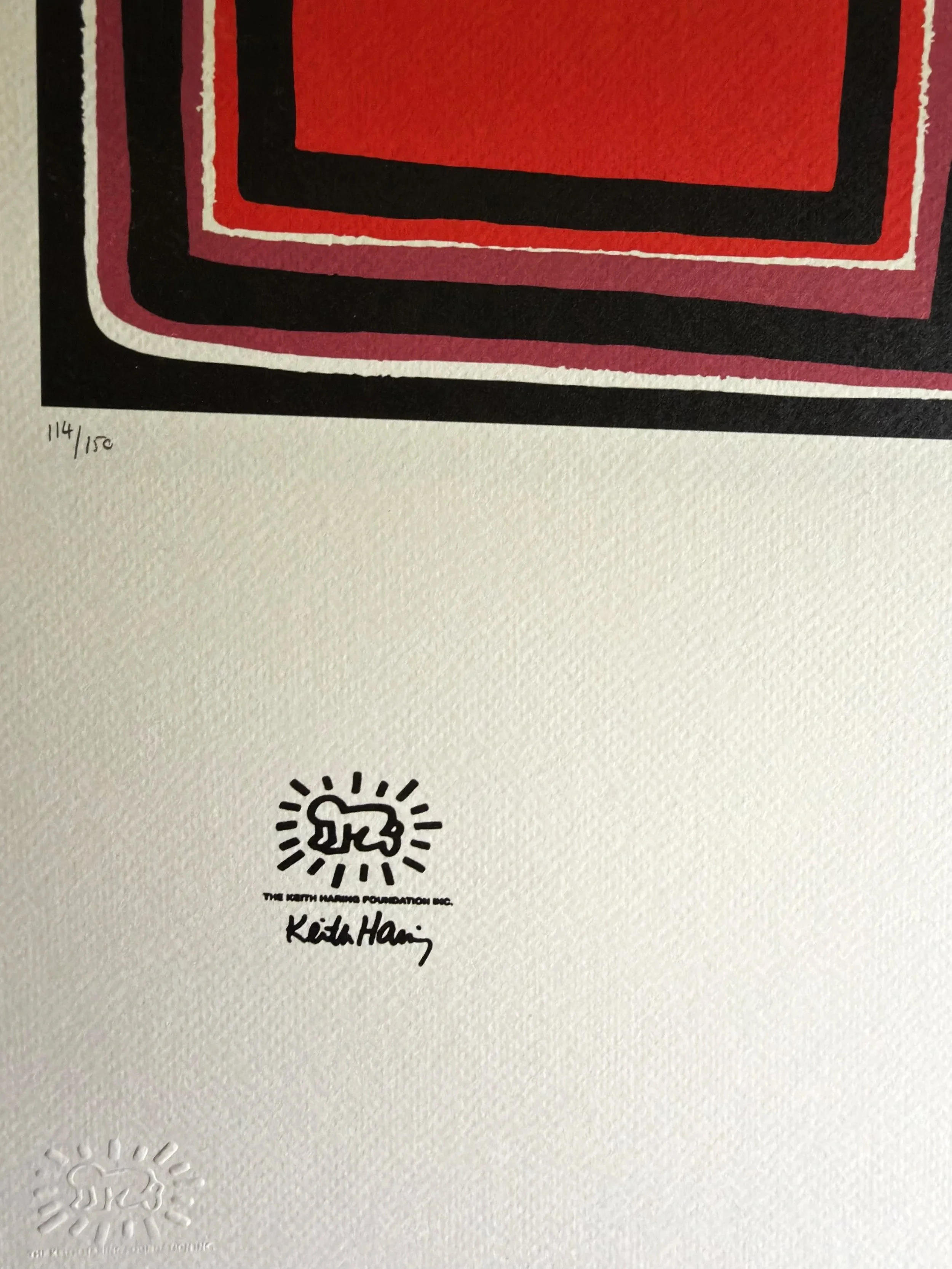 Spirit of Flying Devil (114/150) by Keith Haring | Keith Haring Foundation | Artquia