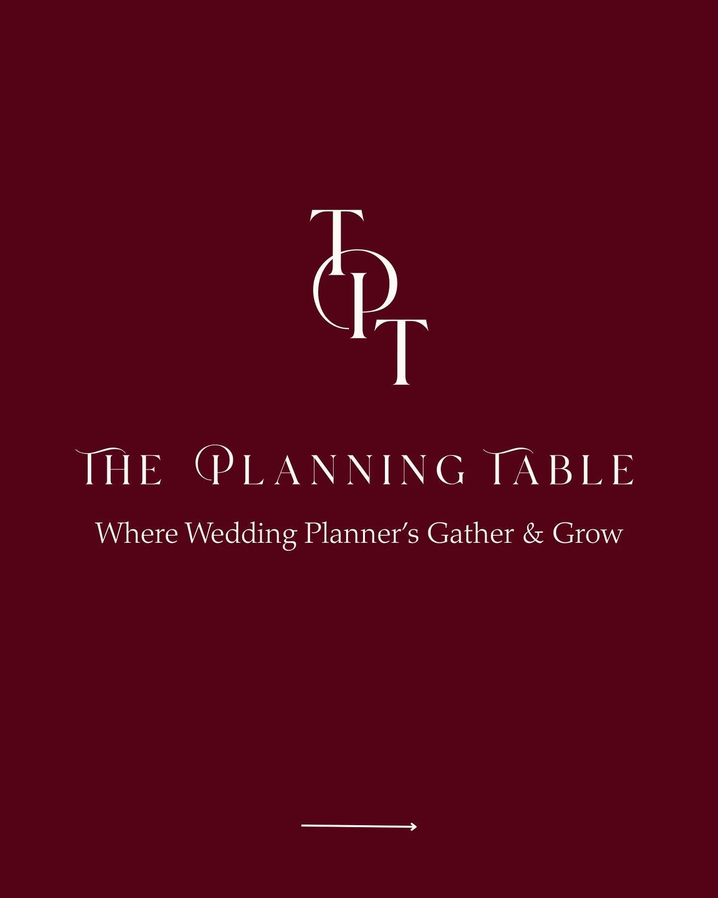 Introducing The Planning Table: Where Wedding Planners Gather &amp; Grow.

We are so excited to finally share what we&rsquo;ve been working on! This November, we&rsquo;re bringing wedding planners together for a hands-on, educational retreat designed