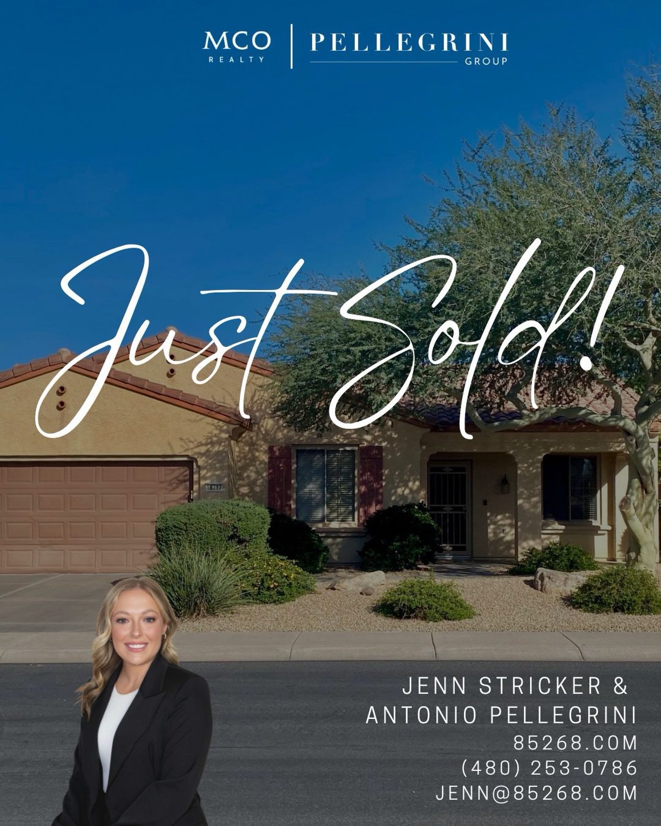 So excited to share a big milestone for me. I just closed my first ever listing in Surprise, Arizona and represented both the buyer and the seller on this transaction. The listing went under contract within less than a week of going live. It was an a