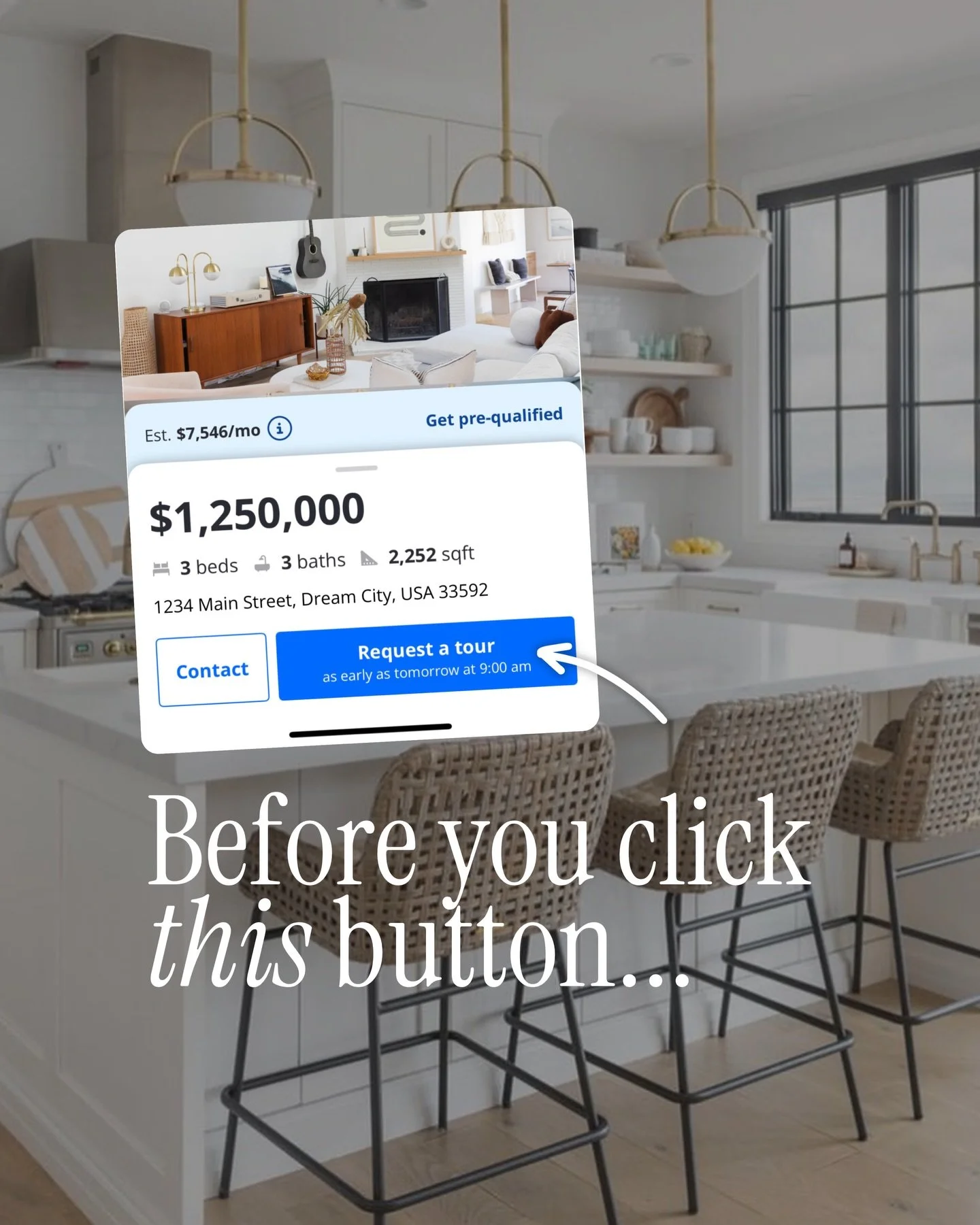 Most buyers don&rsquo;t realize what actually happens after they click &ldquo;request a tour&rdquo;&hellip;

You&rsquo;re not getting the agent
You&rsquo;re getting an agent

Someone who may not know the area, the pricing, or how to guide you through