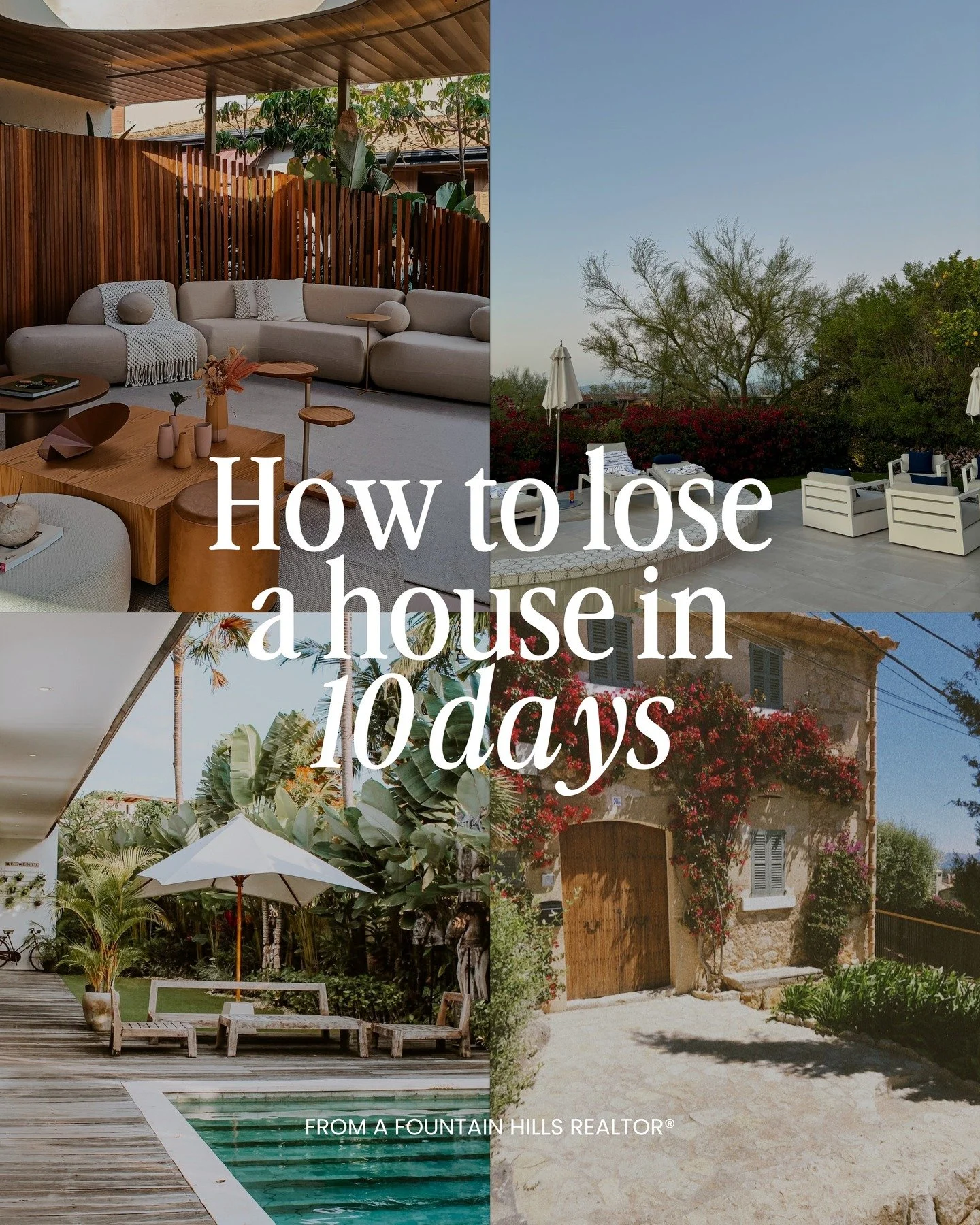 Inspired by the greatest rom-com of our time. 

Most people going into a real estate transaction already know the basics. 

But there are a few that catch people off guard...

Opening a new credit card or furnishing your new living room before closin