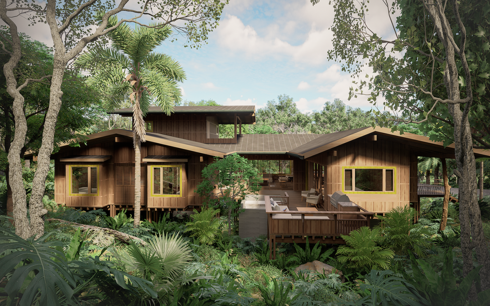 Courtyard House, El Bosque