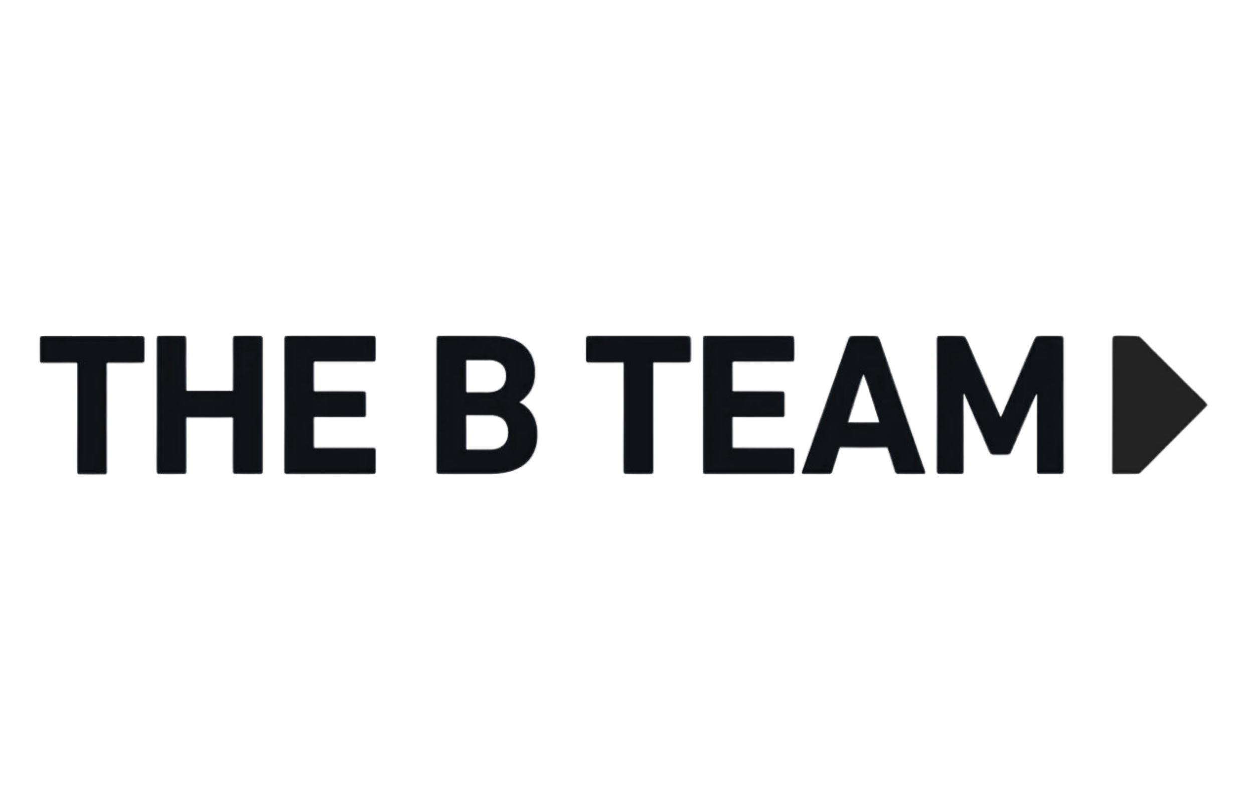 Black text that reads 'THE BEAM' on a black background.