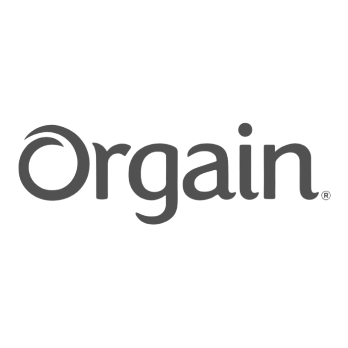 Logo of Organ, a brand name in lowercase black font with a stylized leaf above the letter 'o'.