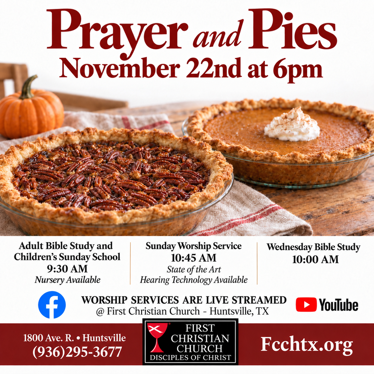 Prayer and Pie