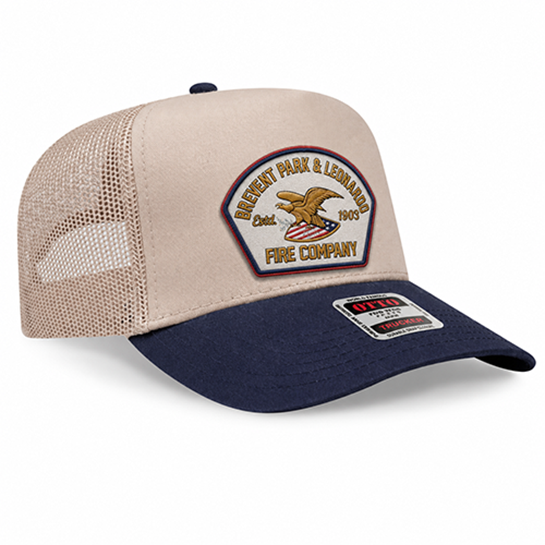 Brevent Hat Patch Tan:Navy@3x.png