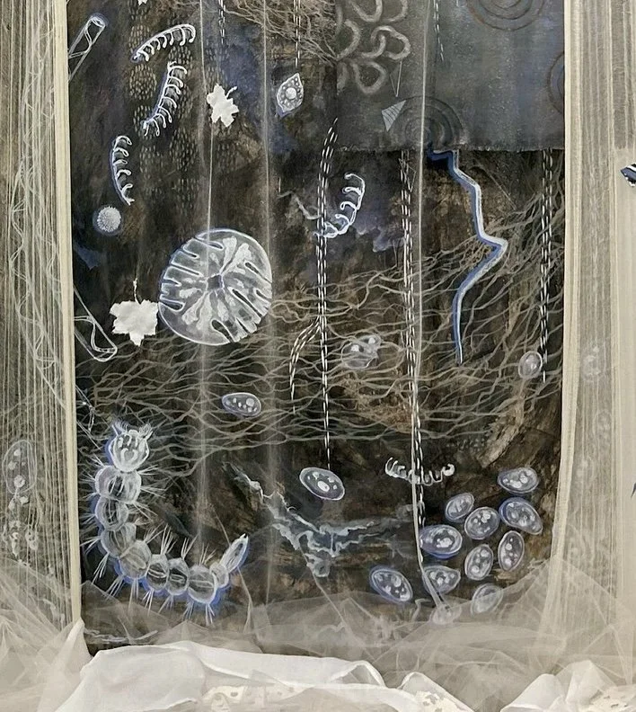 Ellen H Ray
Detail/ "Pond Scum, Saturn, & Other Realities"