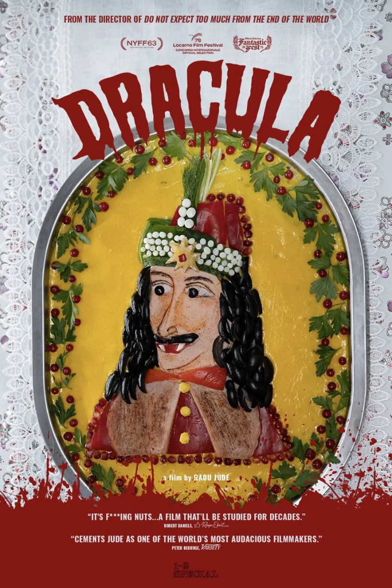 Dracula Poster Festure Film by Radu Jude Sound Mix 5.1 by Jaime Baksht Michelle Couttolenc