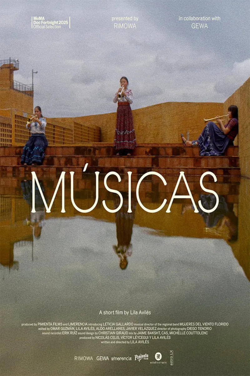 Musicas Poster Short Film by Lila Aviles Sound Mix 5.1 by Michelle Couttolenc