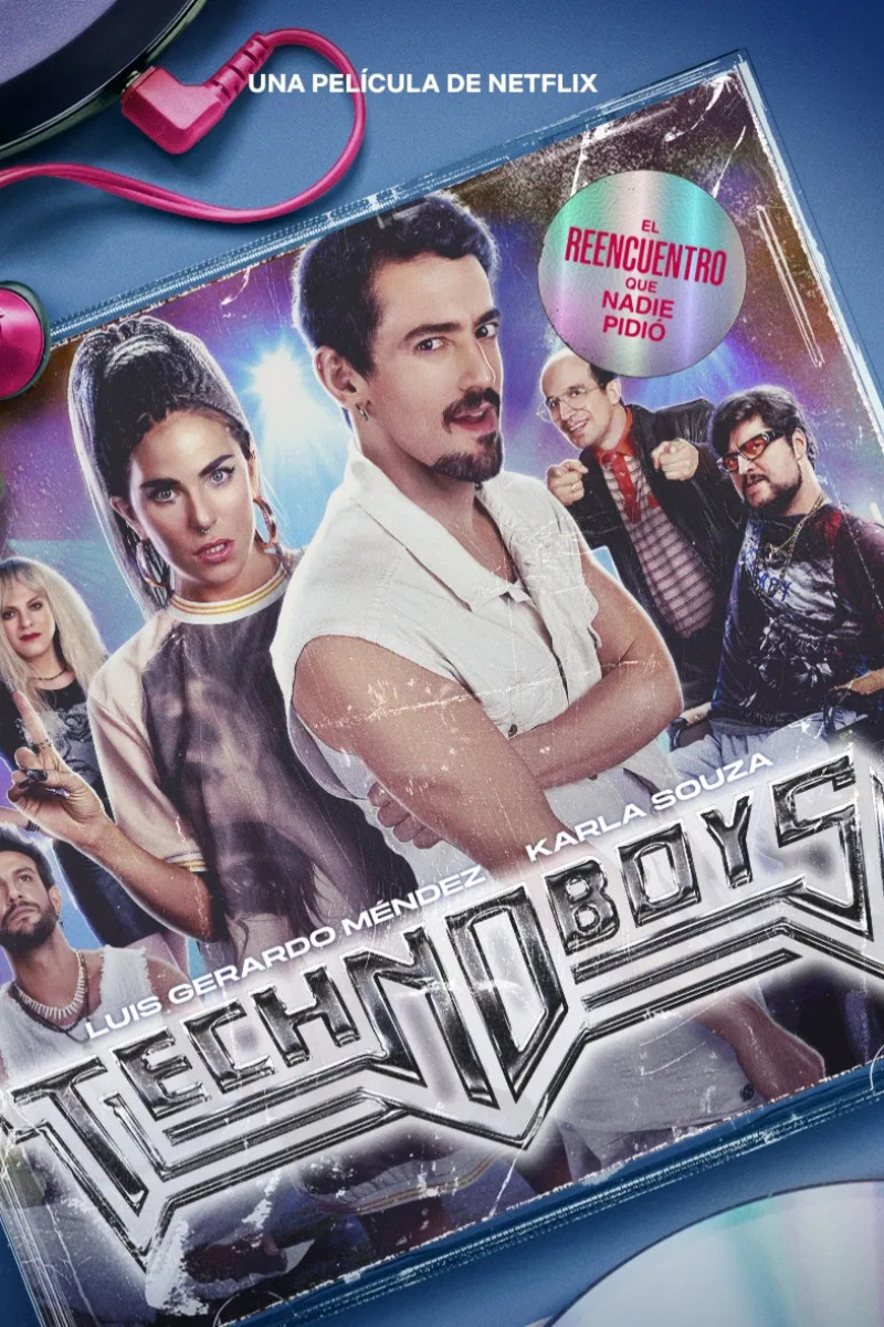 Technoboys Poster NETFLIX Feature film with Luis Gerardo Mendez Sound Mix 5.1 by Jaime Baksht Michelle Couttolenc